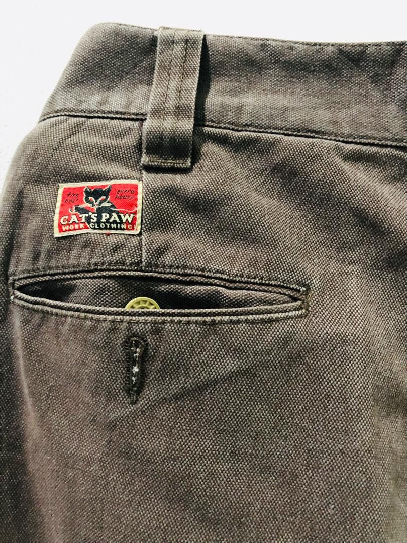 CAT'S PAW × Vintage Cat's Paw Workwear Duck Canvas Pants. Size US 36 / EU 52 - 8 Thumbnail