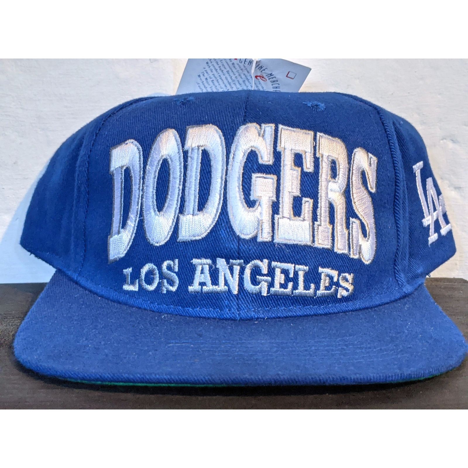 MLB × Sports Specialties NEW Los Angeles Dodgers Boxseat BLOCK Logo snapback MLB vtg Size ONE SIZE - 1 Thumbnail