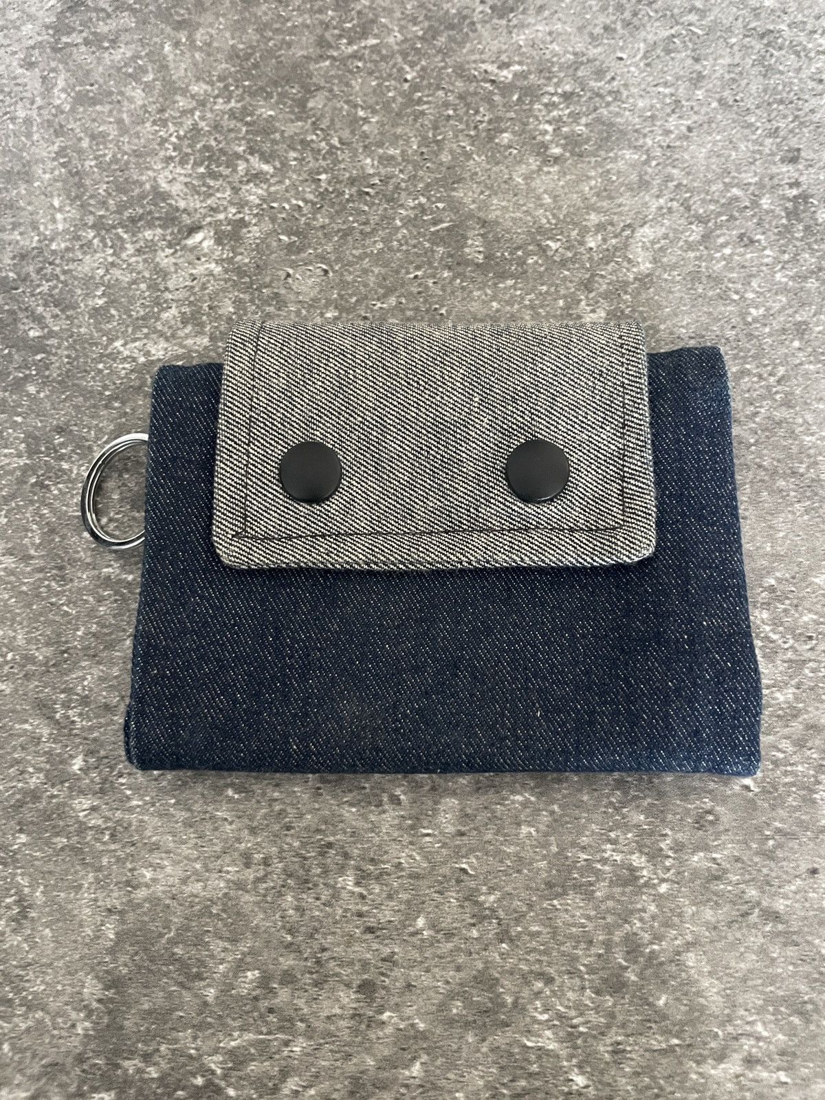 Other Denim Handmade Tri Fold wallet Size ONE SIZE - 1 Thumbnail