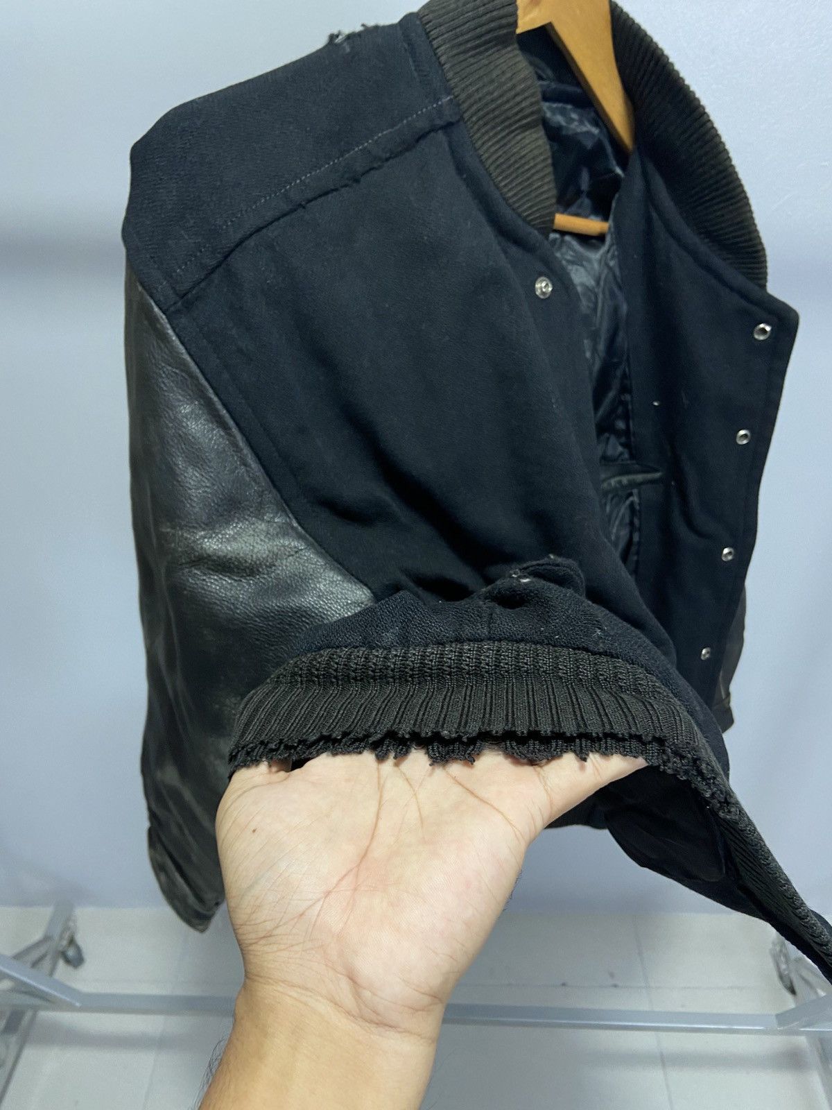 Vintage Vintage ixi:z varsity jacket leather sleeve Size US S / EU 44-46 / 1 - 8 Thumbnail