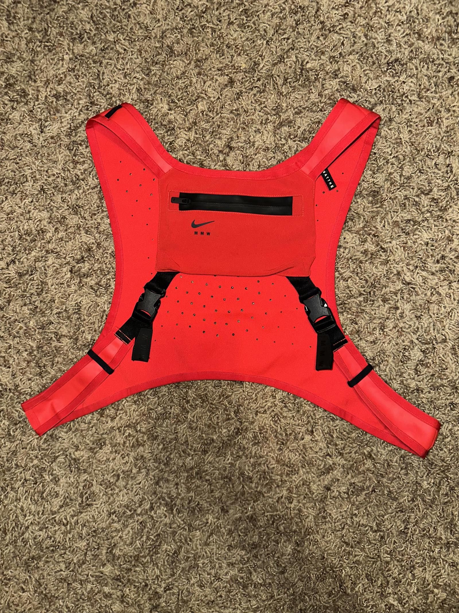 Nike Nike x Matthew M Williams Men’s NRG SE Chest Rig Red Vest Size US L / EU 52-54 / 3 - 1 Thumbnail