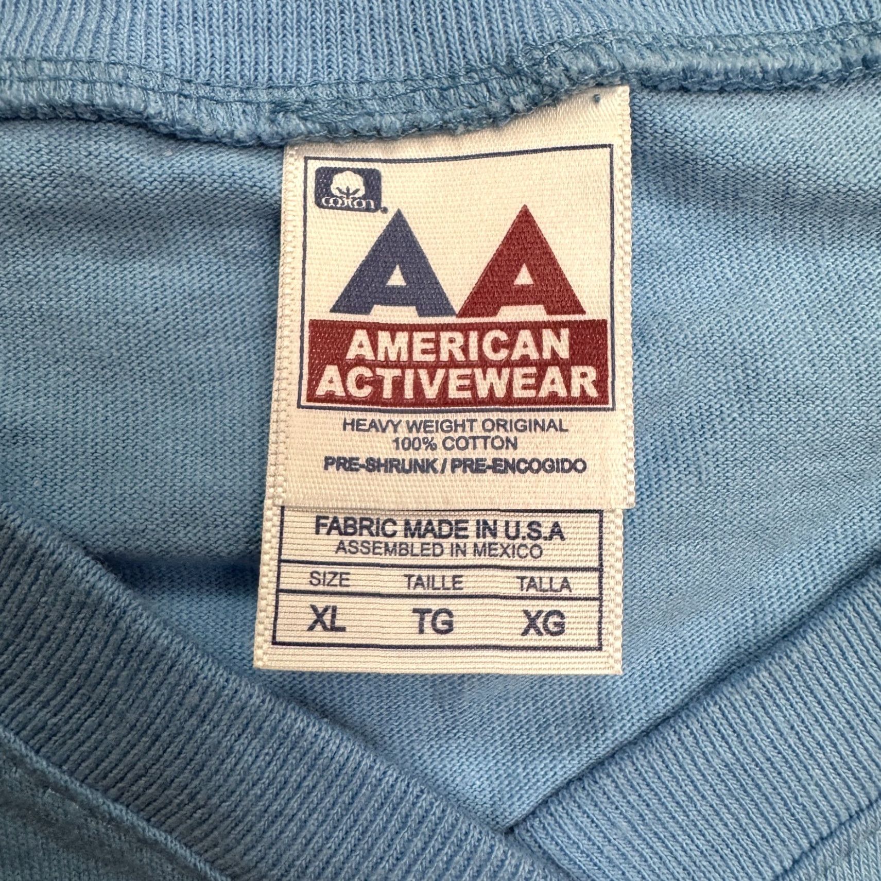 Vintage American Activewear Alaska Embroidered T-shirt Womens XL Blue Heavyweight Tee Size XL / US 12-14 / IT 48-50 - 5 Thumbnail
