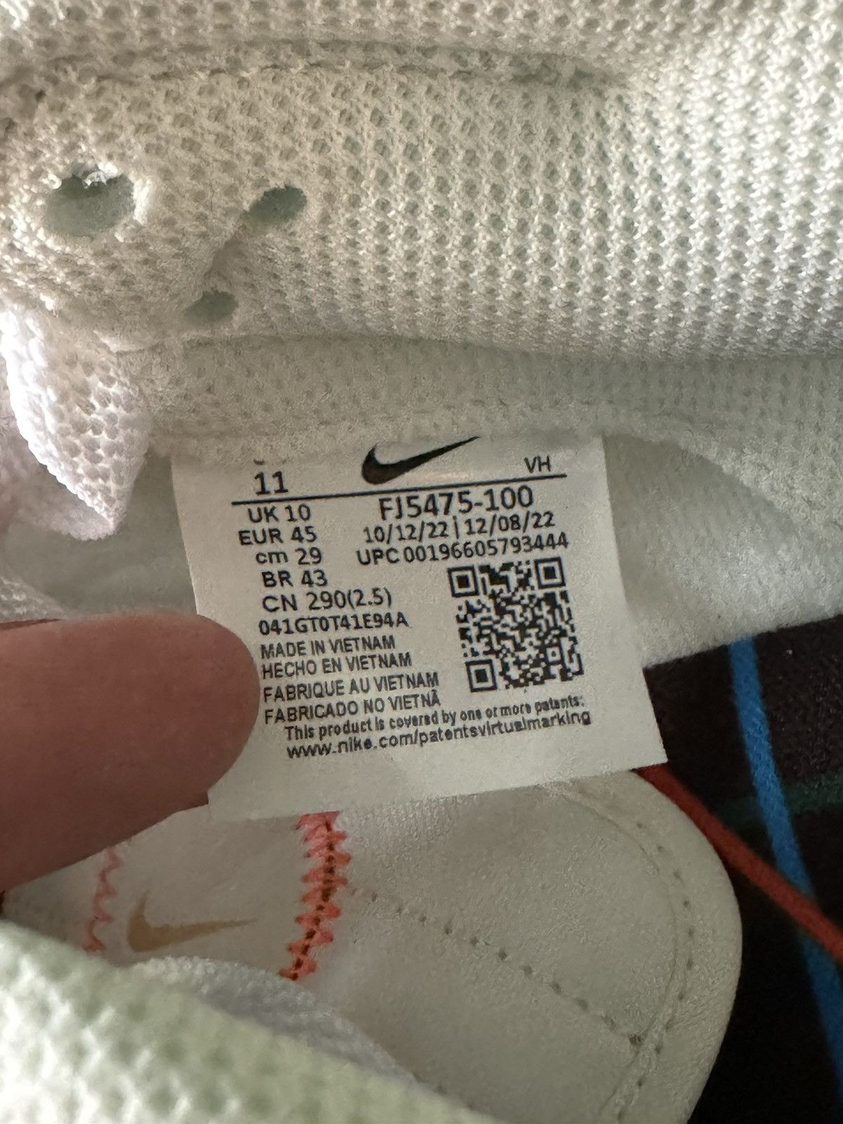 Nike Nike Dunk Low Patchwork If Lost Return To 2023 Size US 11 / EU 44 - 9 Thumbnail