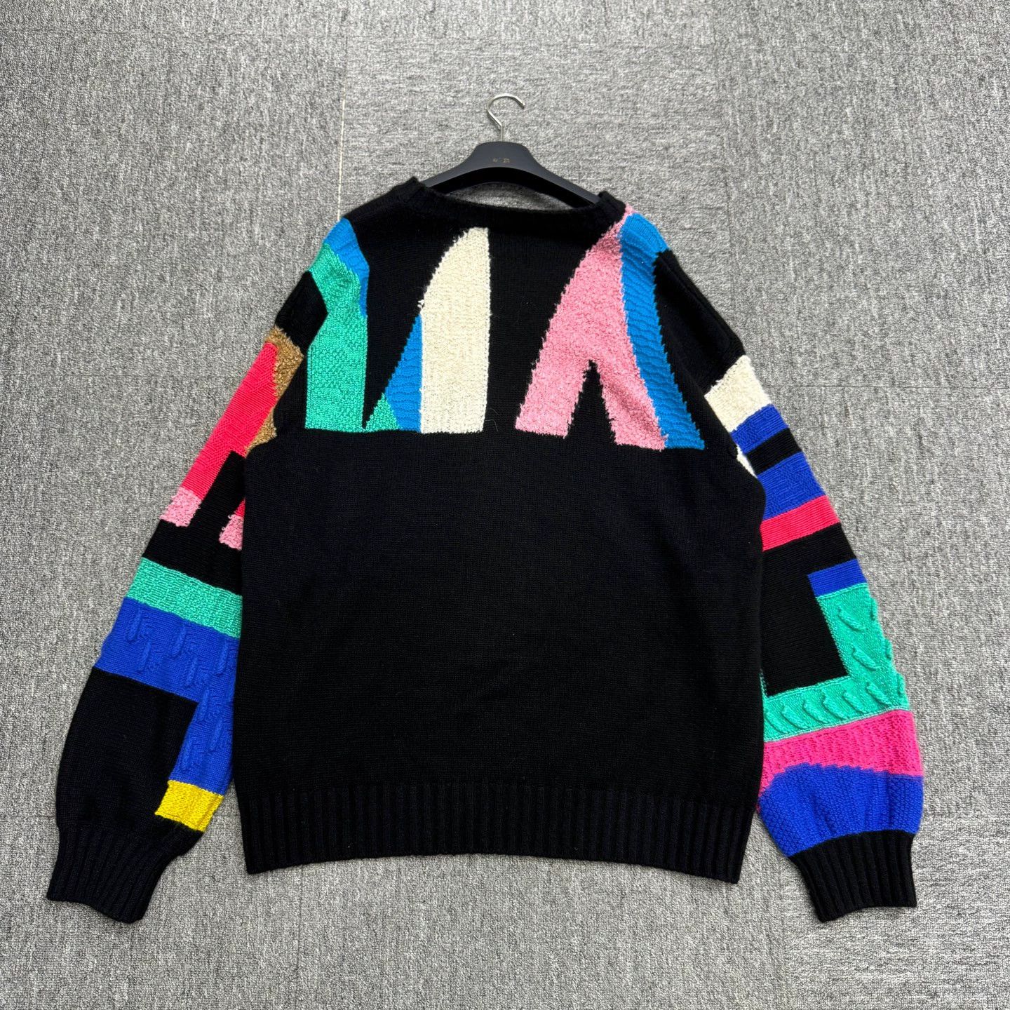 Chanel Chanel Egyptian Geometric Intarsia Sweater 54 Size US L / EU 52-54 / 3 - 5 Thumbnail