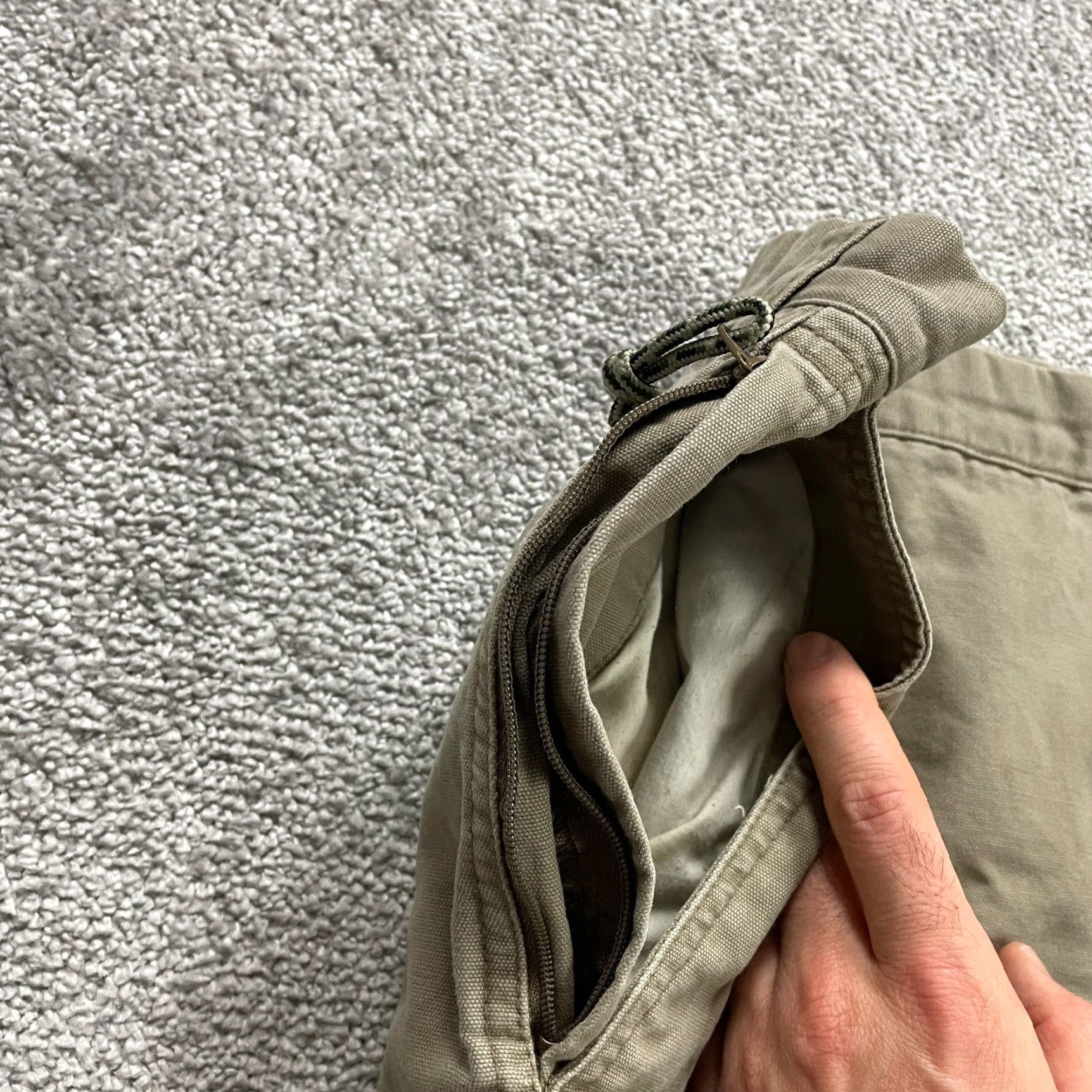 Vintage Columbia Flex ROC Chino Pants Mens 40x30 Brown Casual Outdoor Cotton Straight Size US 40 / EU 56 - 5 Thumbnail