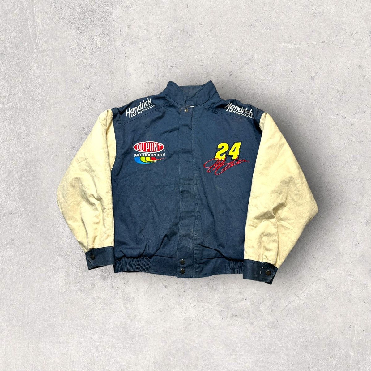 NASCAR Vintage NASCAR Jeff Gordon Dupont jacket Size US M / EU 48-50 / 2 - 1 Thumbnail