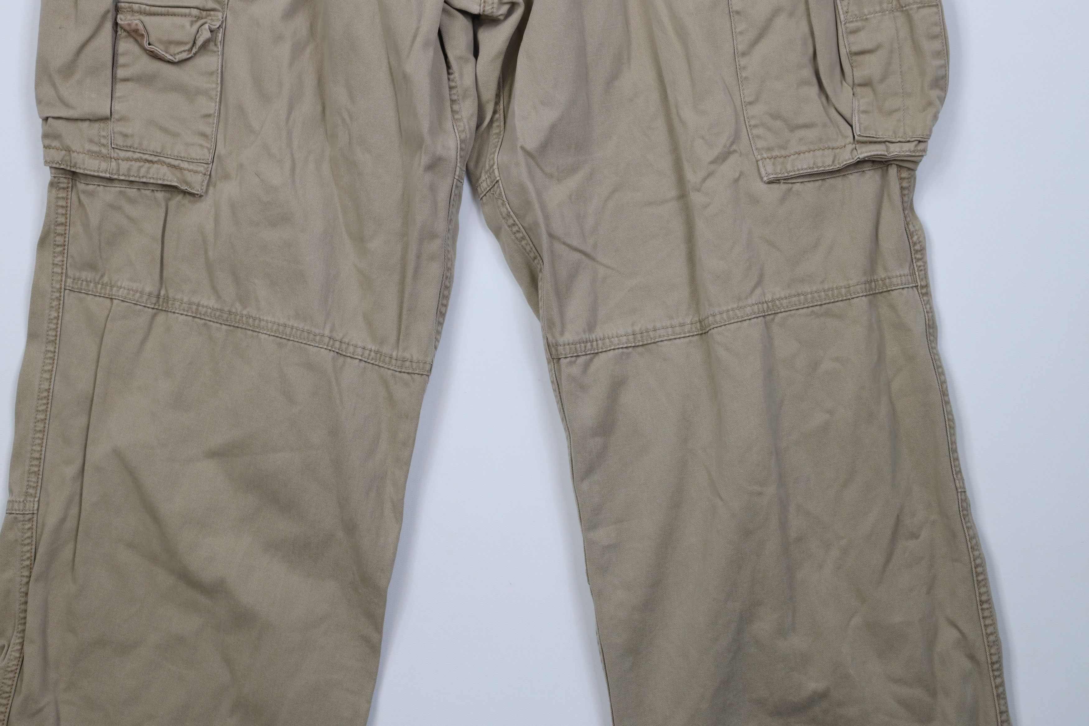 Vintage Vintage 90s Y2K Streetwear Surplus Wide Leg Cargo Pants Size US 36 / EU 52 - 4 Thumbnail