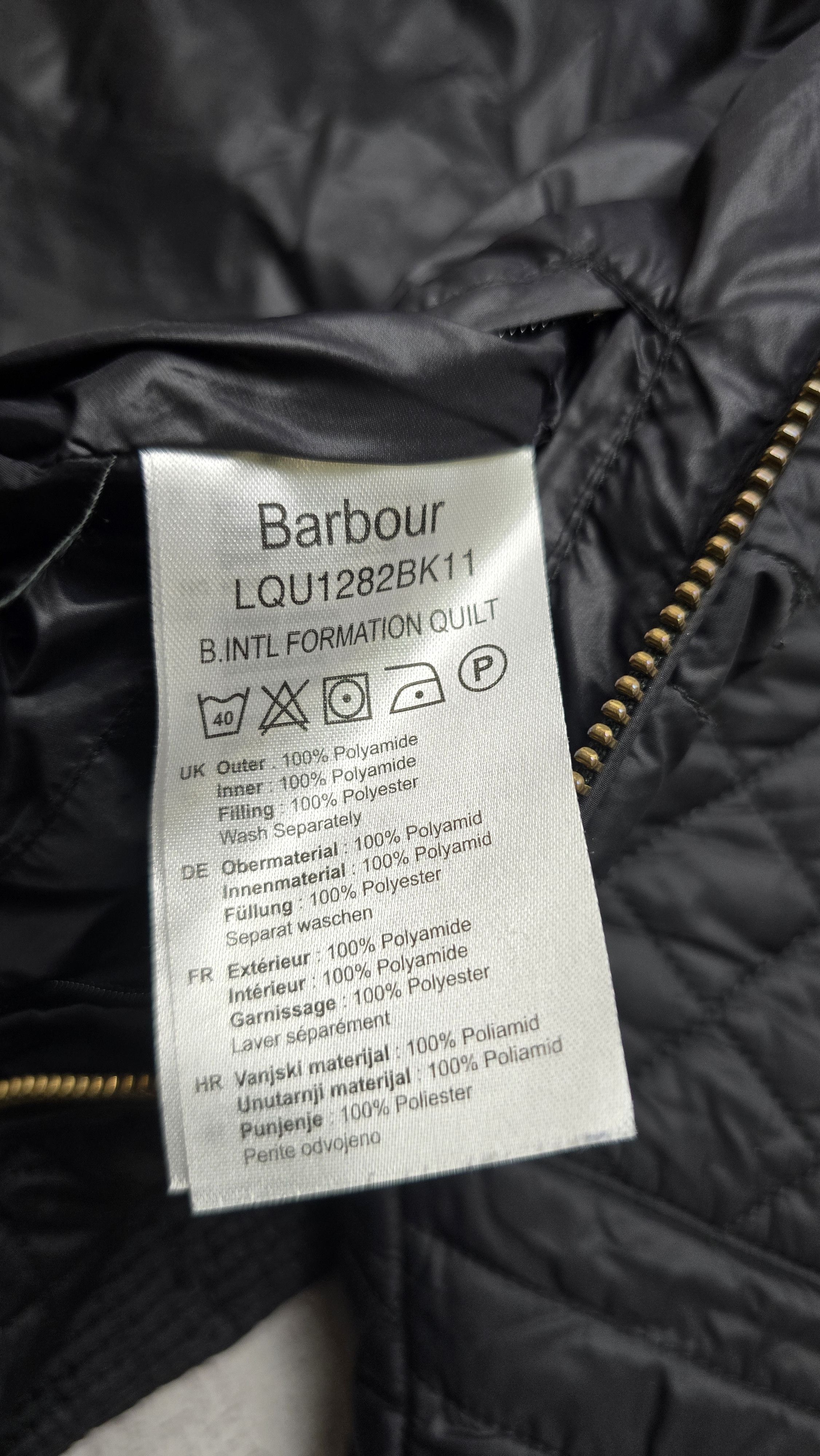 Barbour Barbour International Formation Long Sleeve Quilted Jacket Size M / US 6-8 / IT 42-44 - 15 Thumbnail