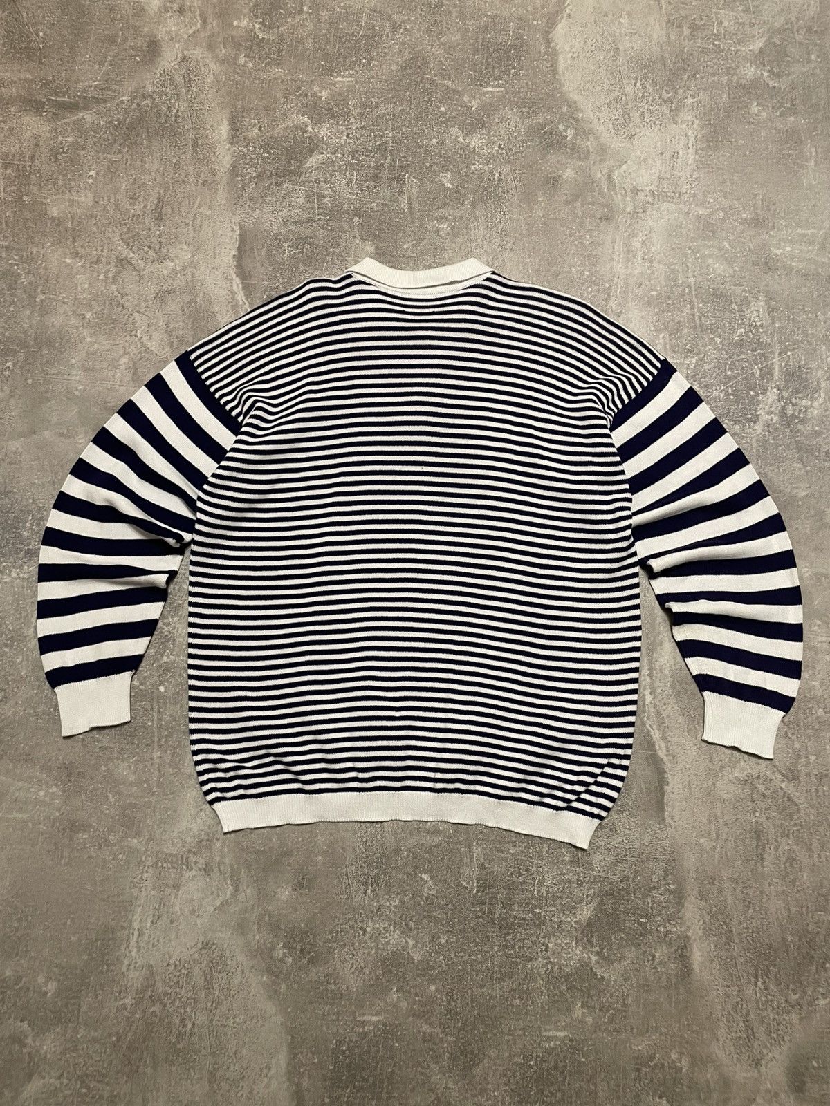 Johnstons Of Elgin Vintage Johnstons Of Elgin Striped Knit Sweater Size US L / EU 52-54 / 3 - 13 Thumbnail