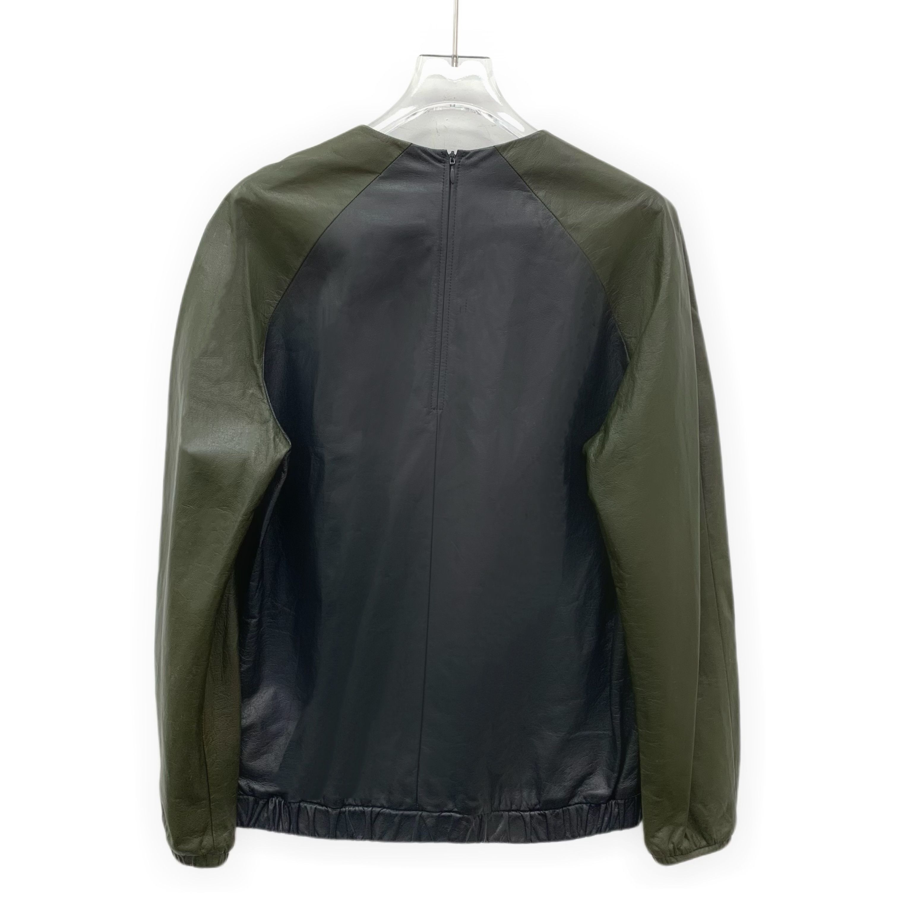 Celine Celine Colorblock Lambskin Leather Top (36) Size XS / US 0-2 / IT 36-38 - 2 Thumbnail