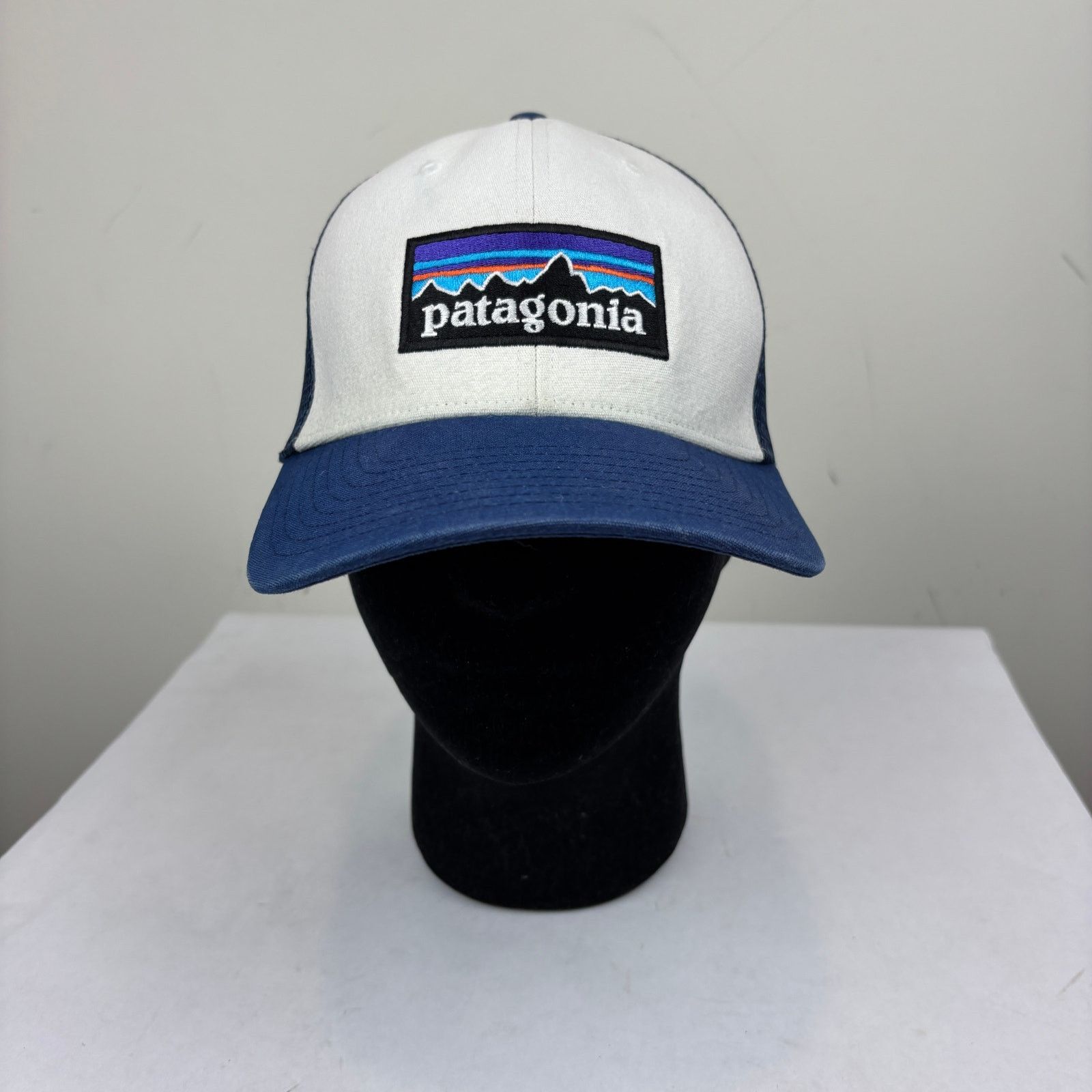 Patagonia Patagonia Snapback Trucker Hat P-6 Logo Cap Blue Gorpcore Size ONE SIZE - 2 Thumbnail