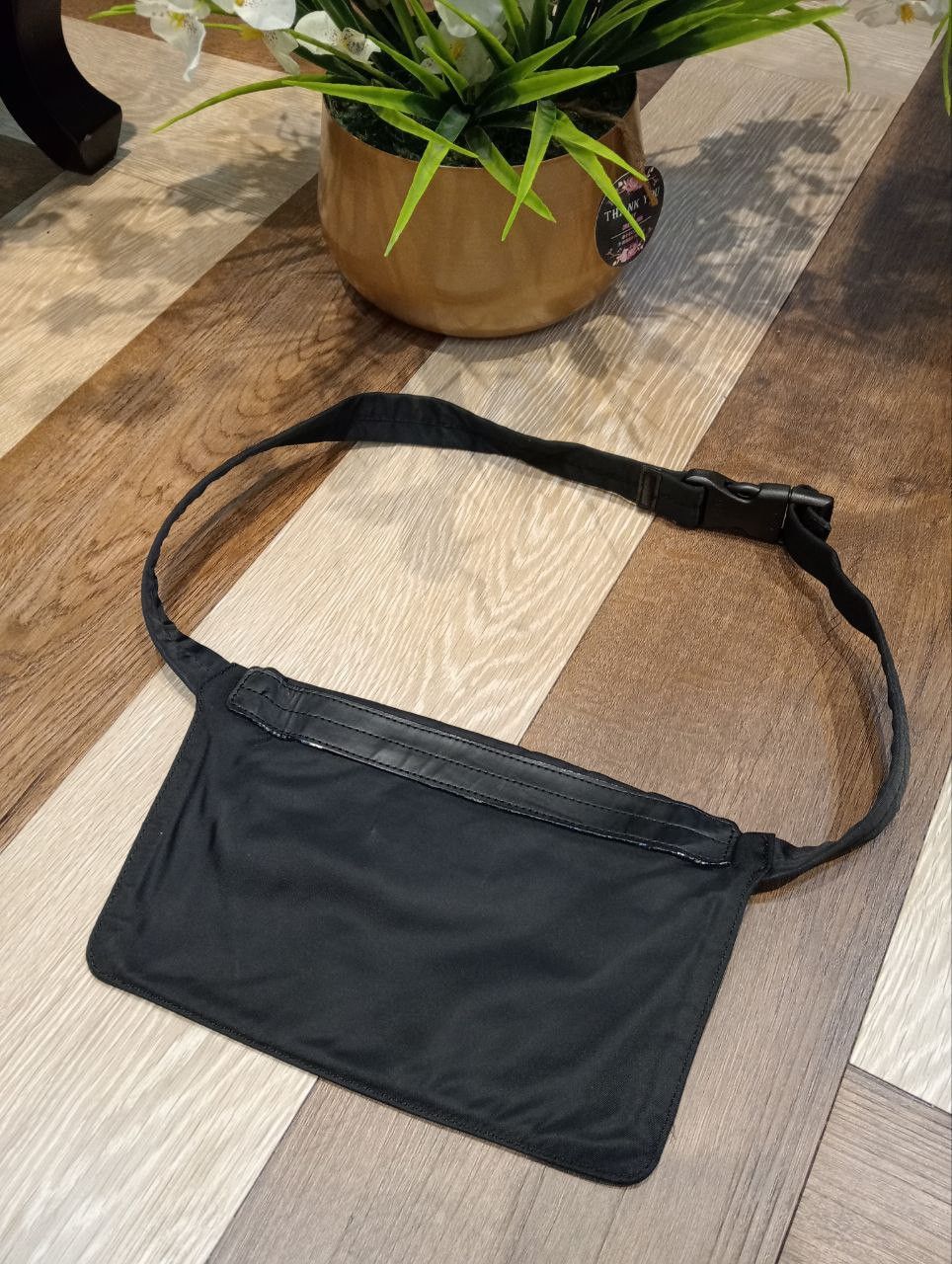 Japanese Brand COMME CA DU MODE JAPAN WAIST BAG - BLACK Size ONE SIZE - 4 Thumbnail