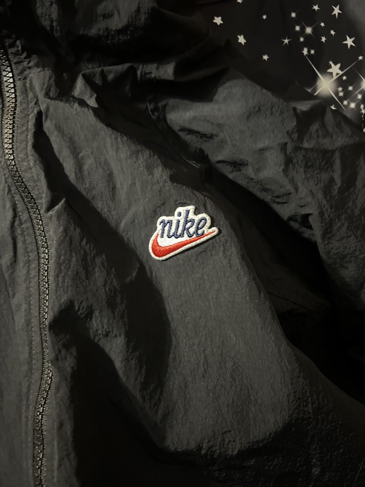 Nike All black Nike windbreaker Size US M / EU 48-50 / 2 - 2 Thumbnail