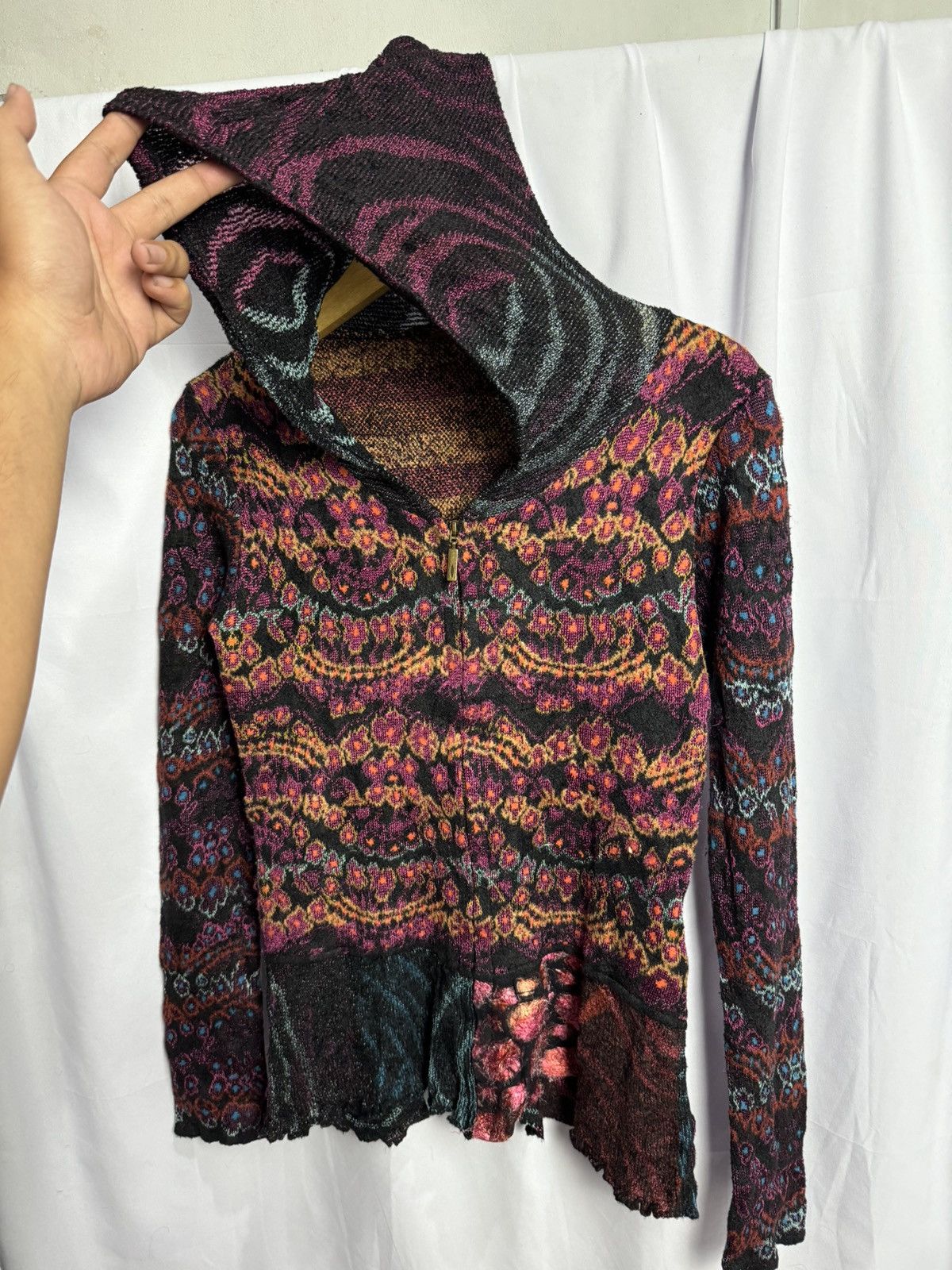 Beauty Beast Japanese Style Louise Della Zipper Hoodie Knit Archive style Size US S / EU 44-46 / 1 - 5 Thumbnail
