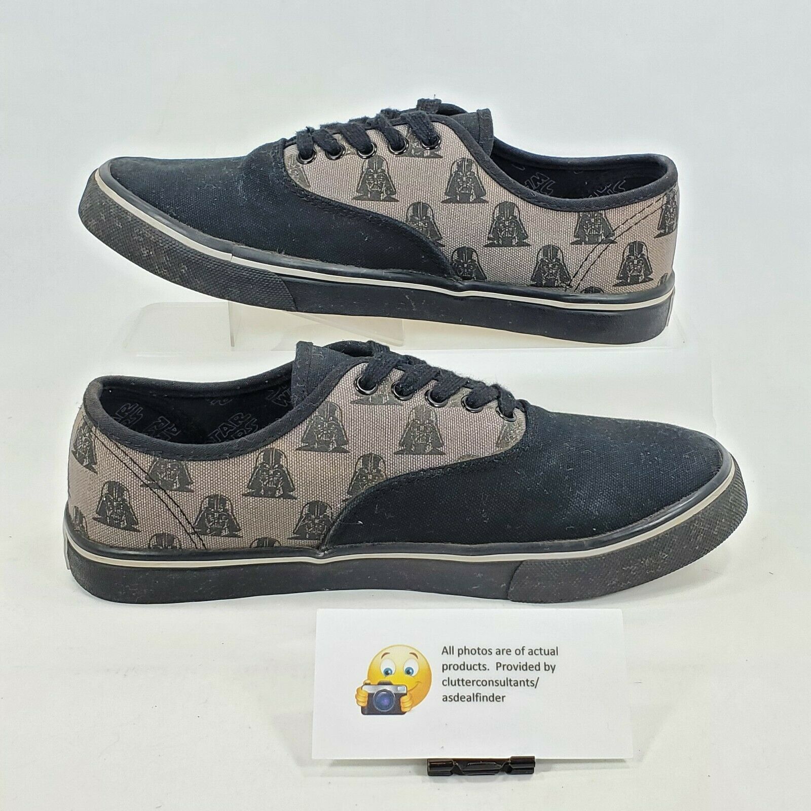 SKECHERS Skechers Star Wars Darth Vader Shoe Mens Size 7 8101 Black Size US 7 / EU 40 - 4 Thumbnail
