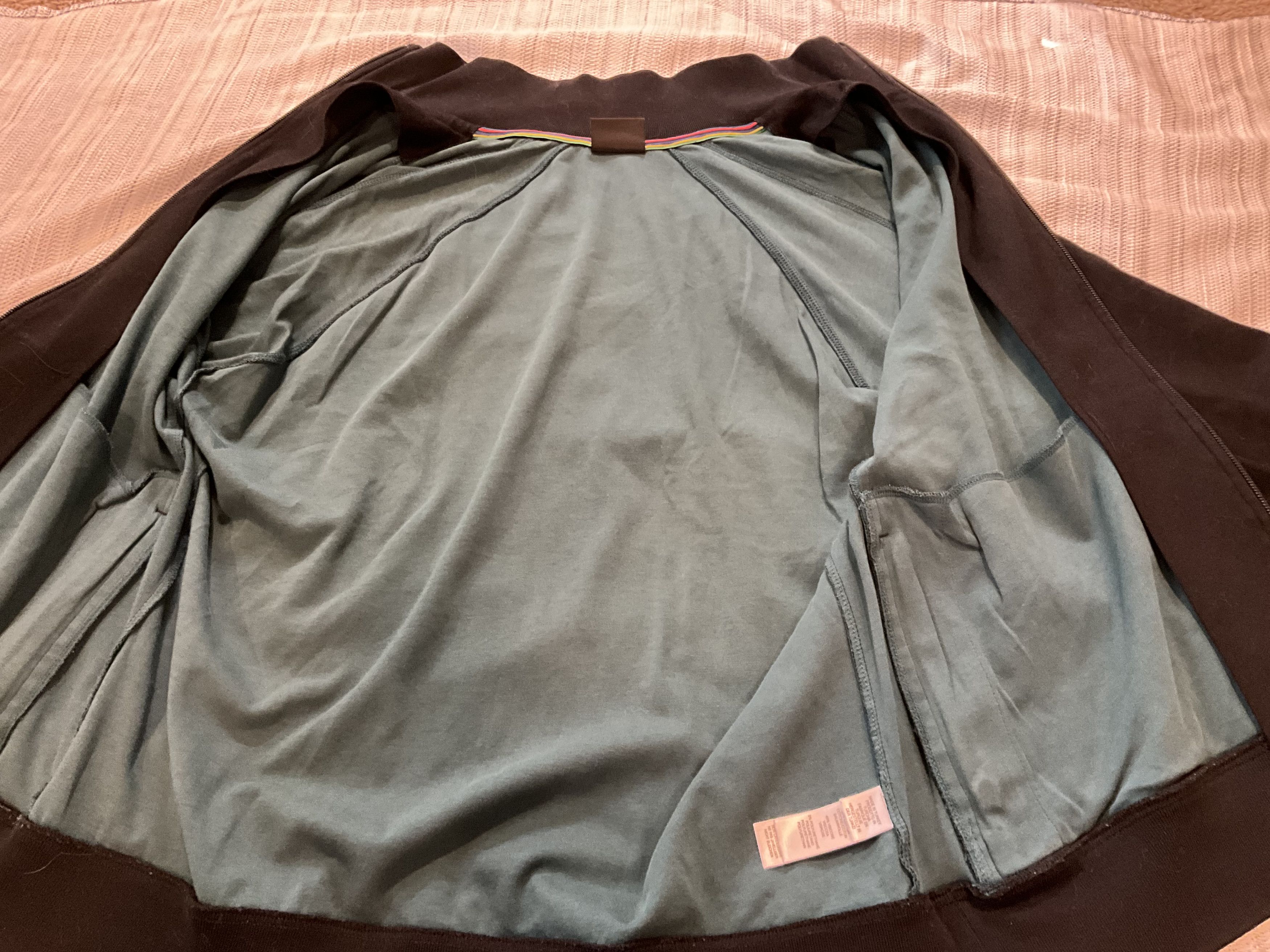 Paul Smith Paul Smith Black Artist Stripe Trim Zip Track Jacket Size US XL / EU 56 / 4 - 5 Thumbnail