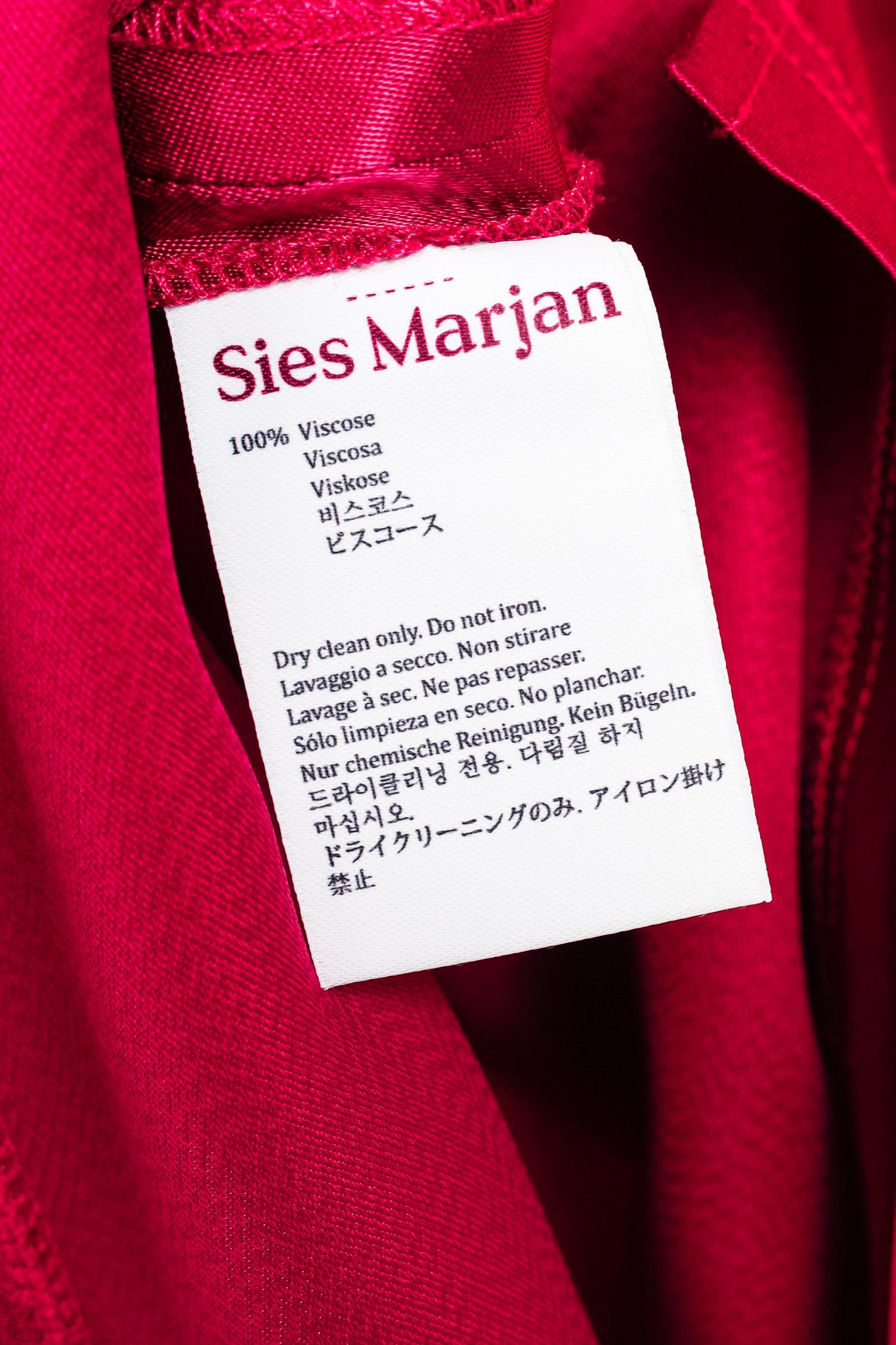 Sies Marjan Sies Marjan Pink Viscose-Satin Draped Blouse Size S / US 4 / IT 40 - 9 Thumbnail