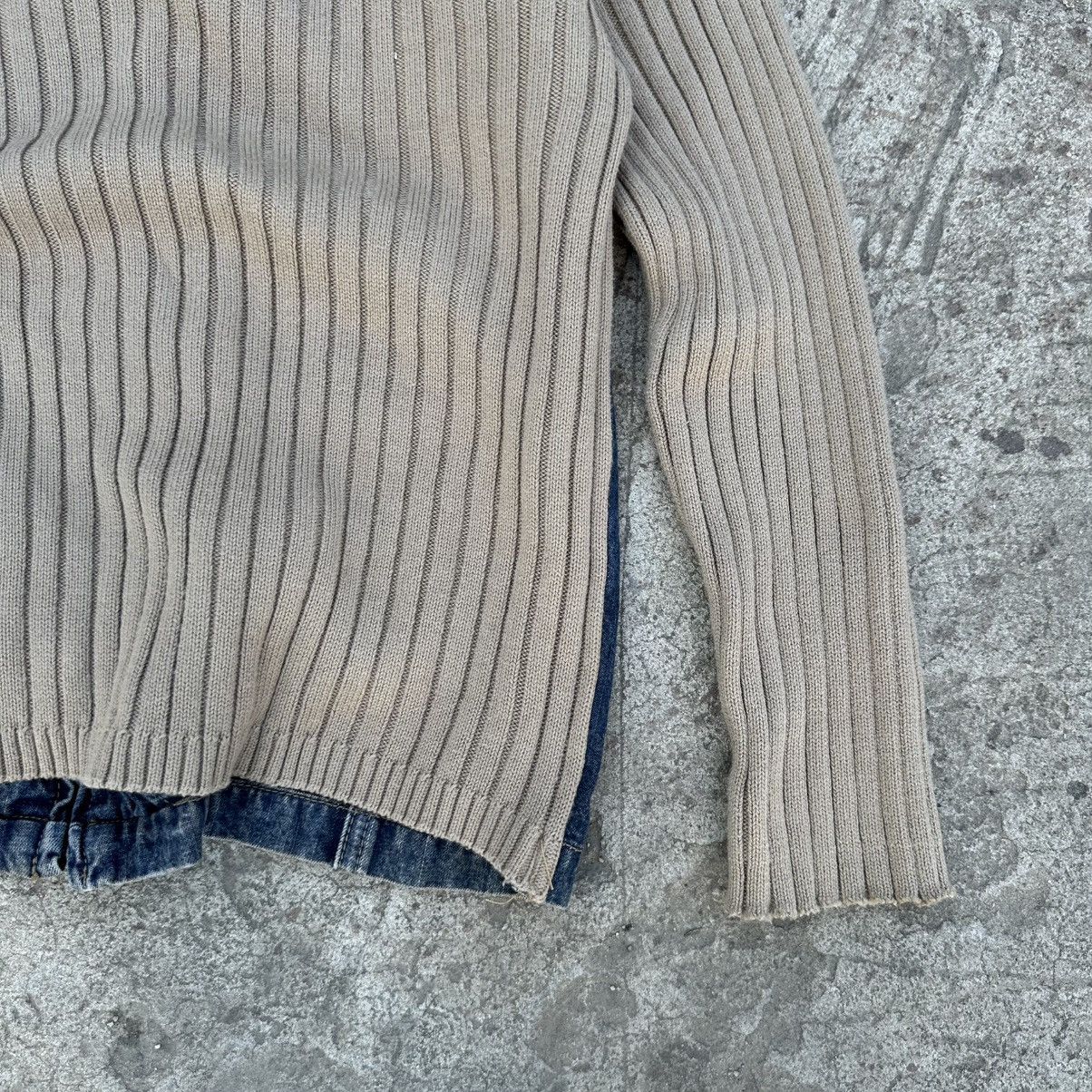 If Six Was Nine Vintage Japanese Style Signum Denim Custom Zip Sweater Y2K Size US M / EU 48-50 / 2 - 10 Thumbnail