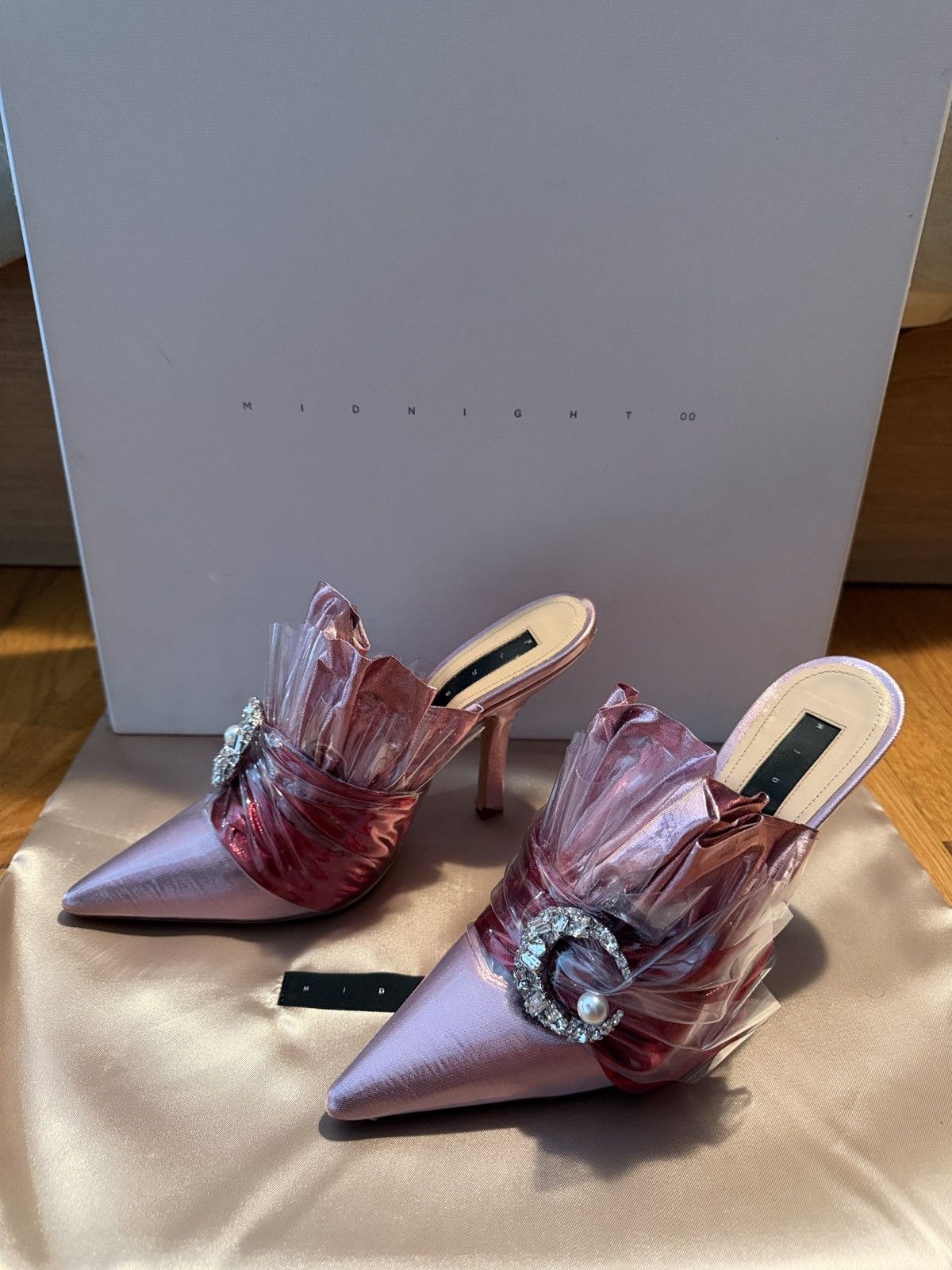 Other Midnight 00 PVC Heels Size US 6 / IT 36 - 1 Thumbnail