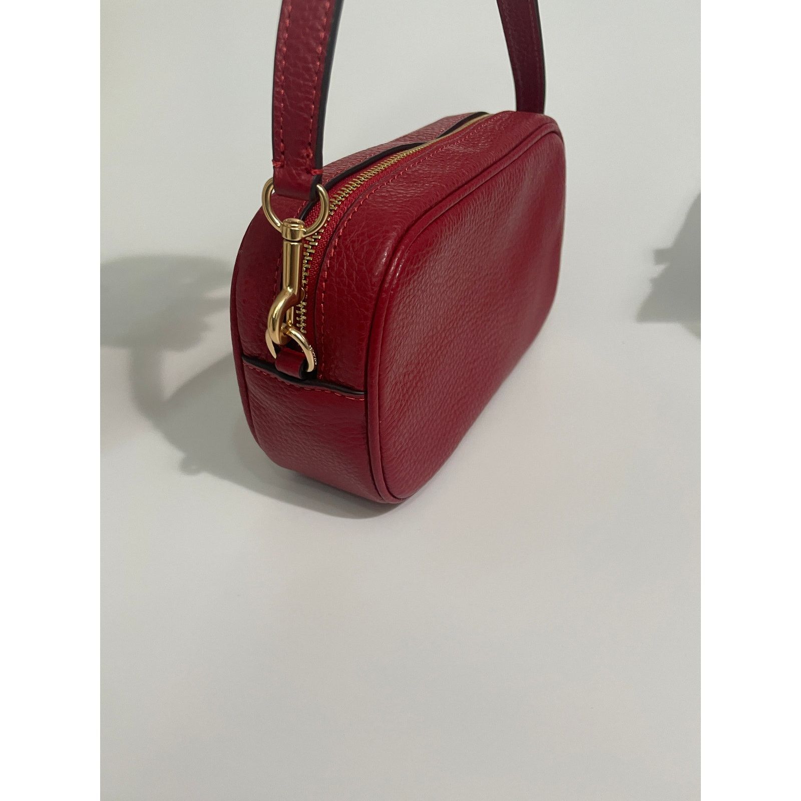 Coach Jamie Wristlet Refined pebble leather New