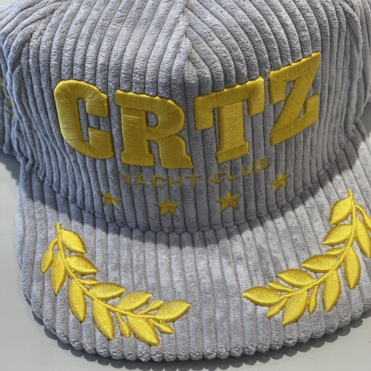 Corteiz Corteiz Soho Yacht Club Crtz Cap Grey Size ONE SIZE - 6 Thumbnail