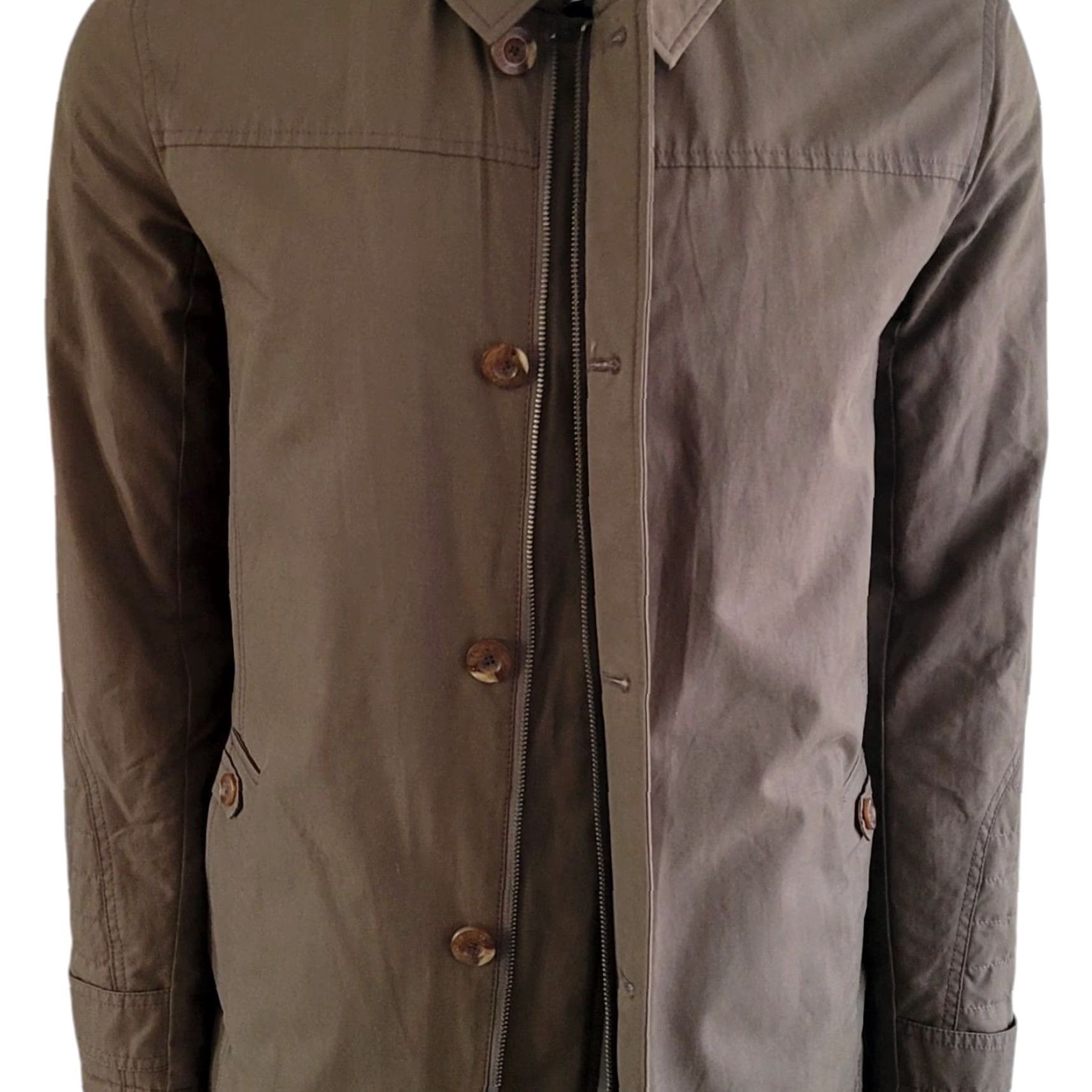 Vintage Remus Uomo Jeans Jacket - Olive Green - Size M - Men - Jacket - Olive Green - M Size US 31 - 6 Thumbnail