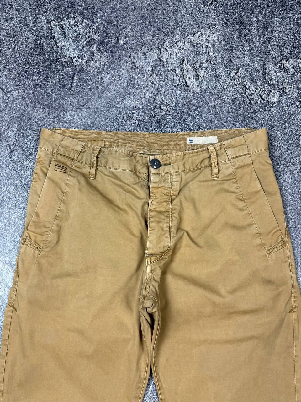 G-Star G-Star Raw 3301 Biege Straight Fit Pants Size US 32 / EU 48 - 8 Thumbnail