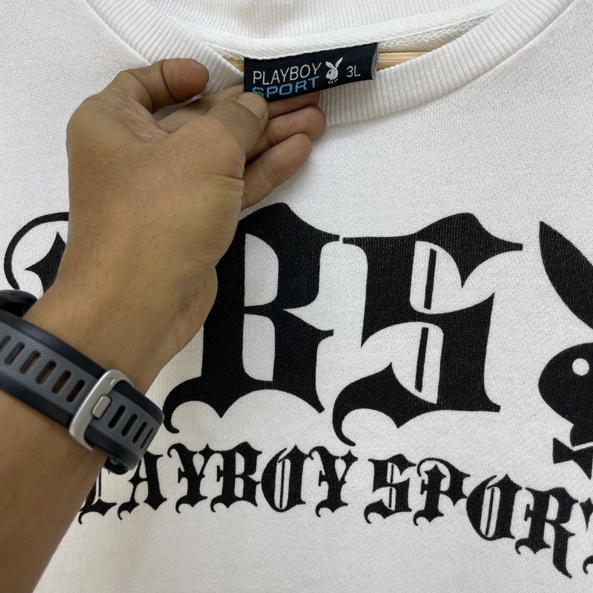 Playboy 💥Vintage Play Boy Spellout Big Logo Crewneck Sweatshirt Size US M / EU 48-50 / 2 - 4 Thumbnail
