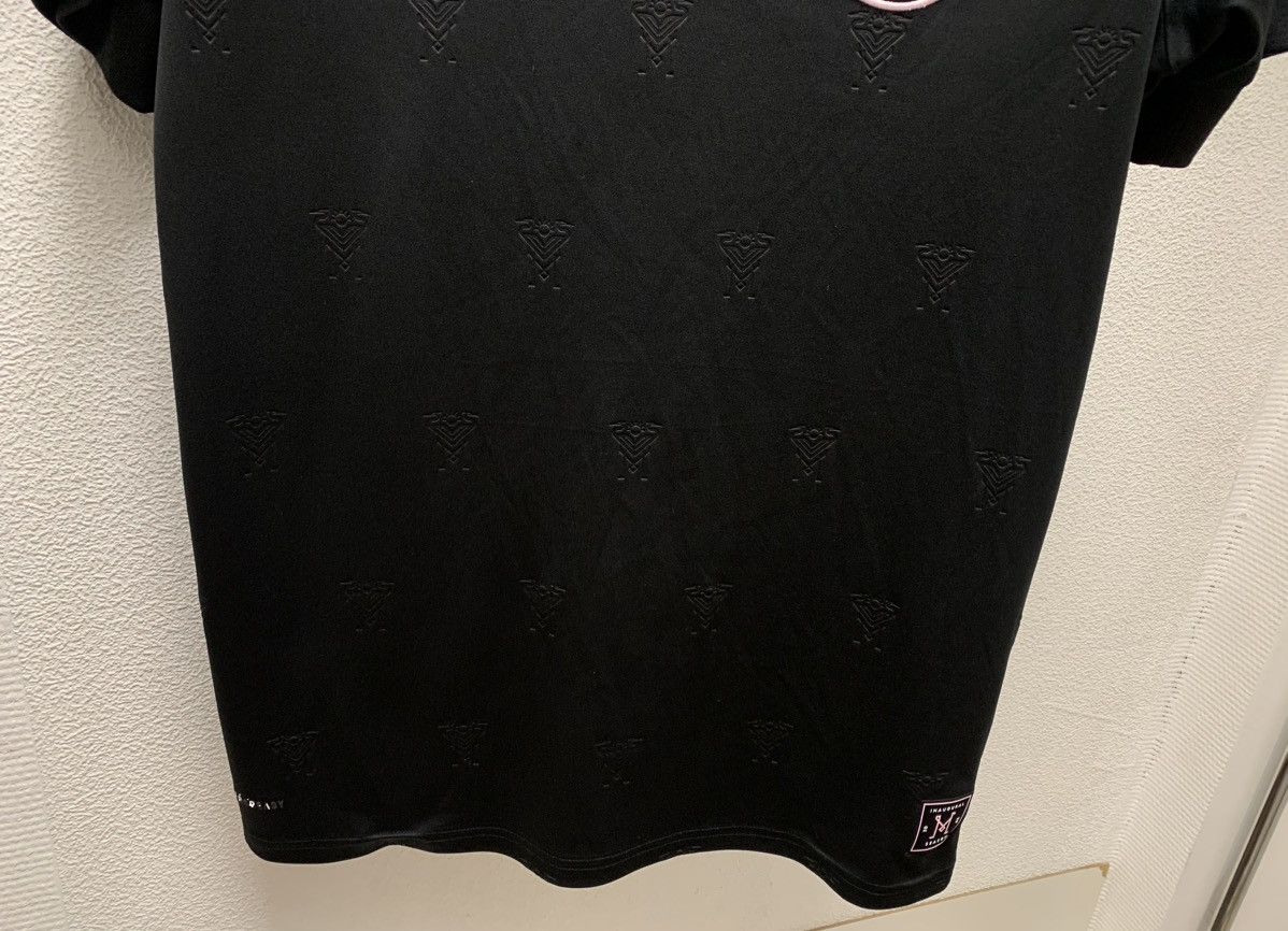 Adidas Inter Miami adidas soccer jersey M size Messi black monogram Size US M / EU 48-50 / 2 - 8 Thumbnail