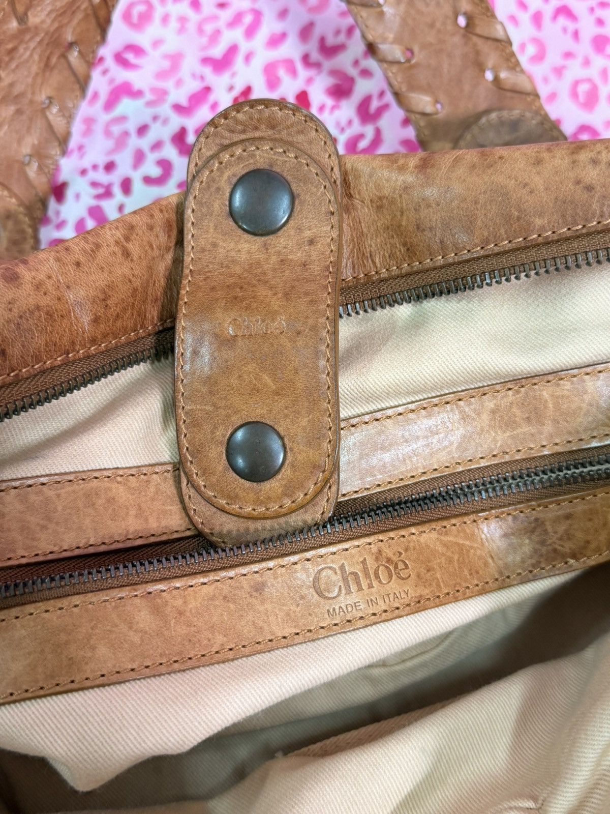 Chloe Chloe Silverado Leather Handbag Size ONE SIZE - 5 Thumbnail
