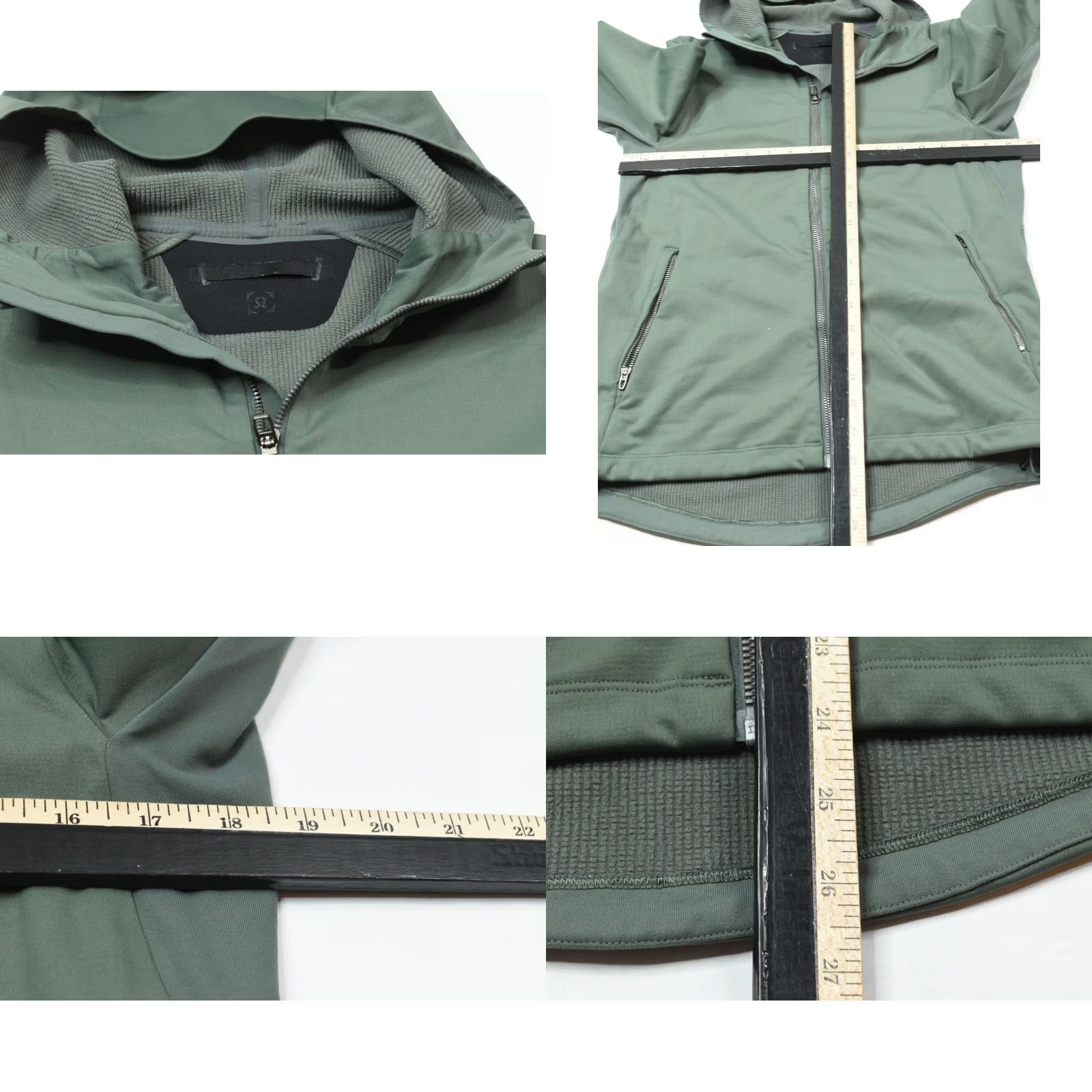 Lululemon Lululemon Green Soft Shell Jacket Mens S Long Sleeve Full-Zip Regular Fit Windbreaker Size US S / EU 44-46 / 1 - 8 Thumbnail