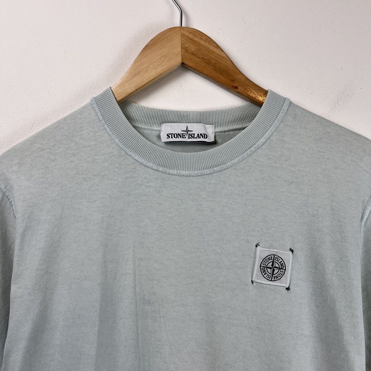 Massimo Osti Stone Island Patch Program T-shirt Mint Green Vintage Casual Size US S / EU 44-46 / 1 - 3 Thumbnail