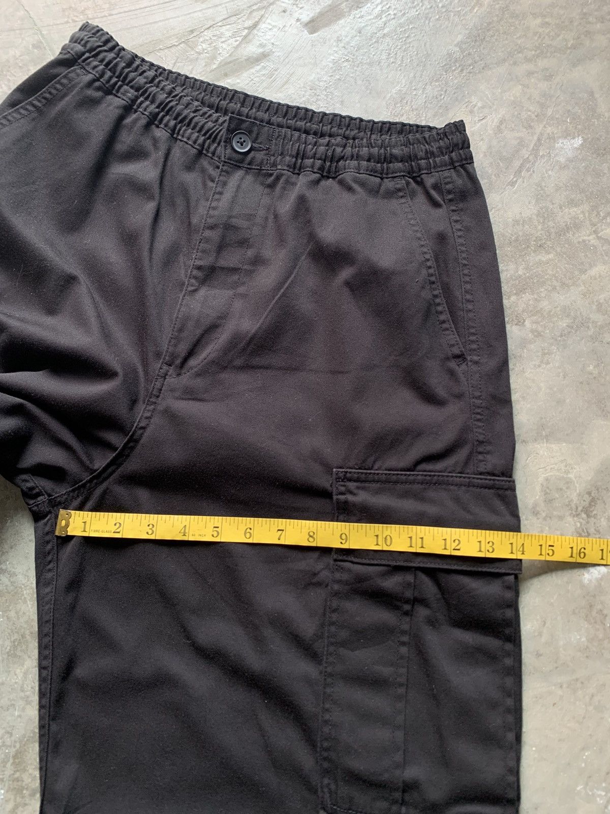 GU × Japanese Brand × Yohji Yamamoto Gu Super Wide Yohji Yamamoto Style Cargo Pants Size US 30 / EU 46 - 8 Thumbnail