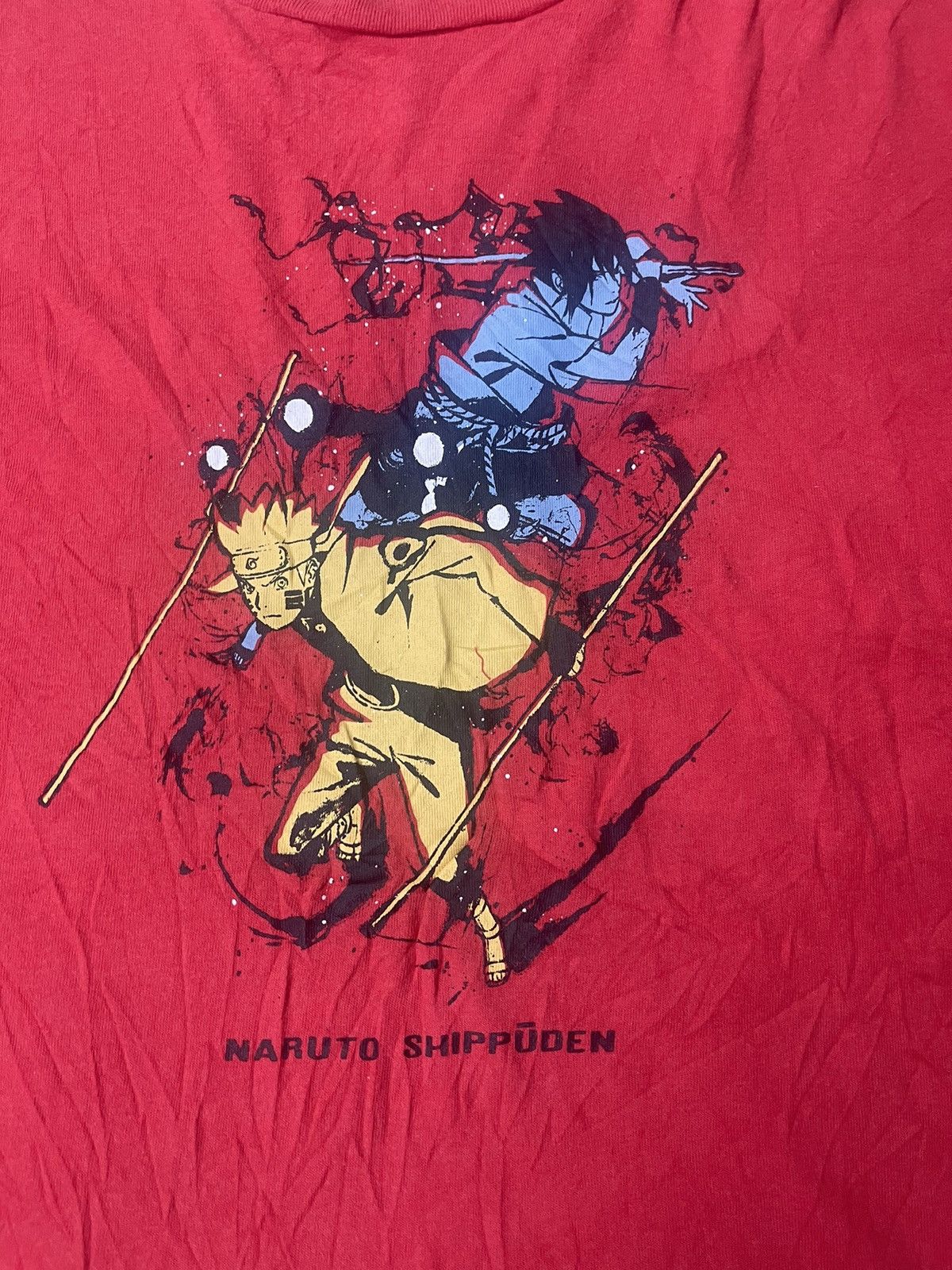 Anime × Japanese Brand Naruto Sasuke Japanese Anime Tshirt Size US S / EU 44-46 / 1 - 7 Thumbnail