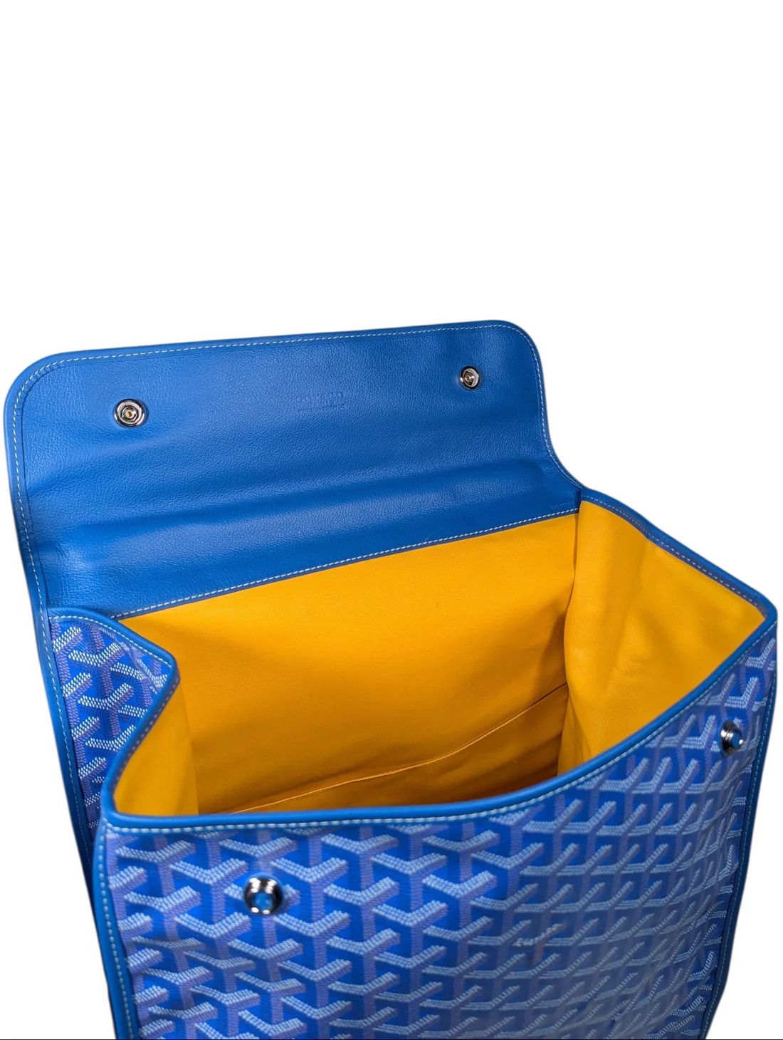 Goyard Sky Blue Saint Léger Foldable Backpack Size ONE SIZE - 9 Thumbnail