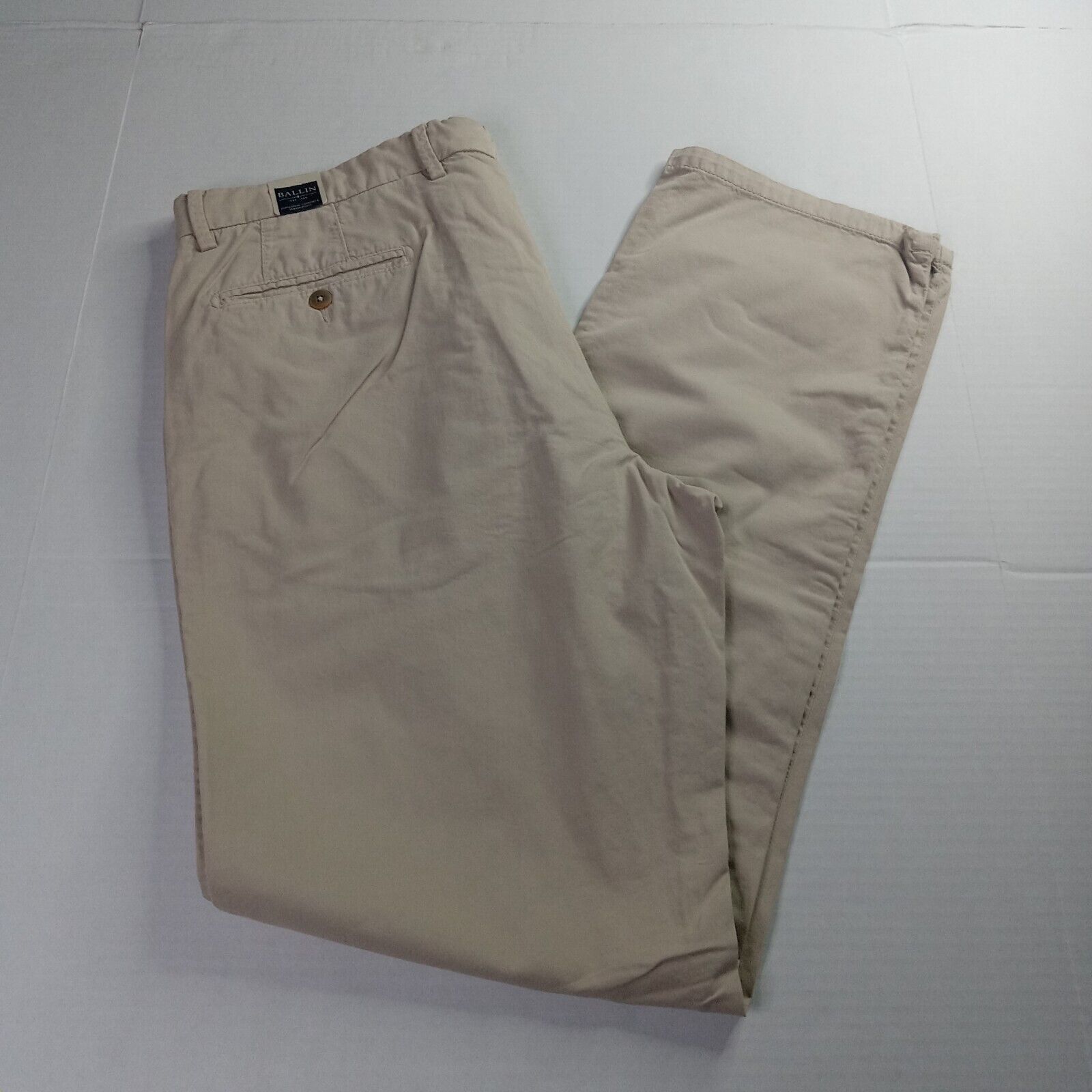 & Other Stories Ballin Mansfield Chino Pants Men's Size 38x35 Stone Relaxed Size US 38 / EU 54 - 1 Thumbnail