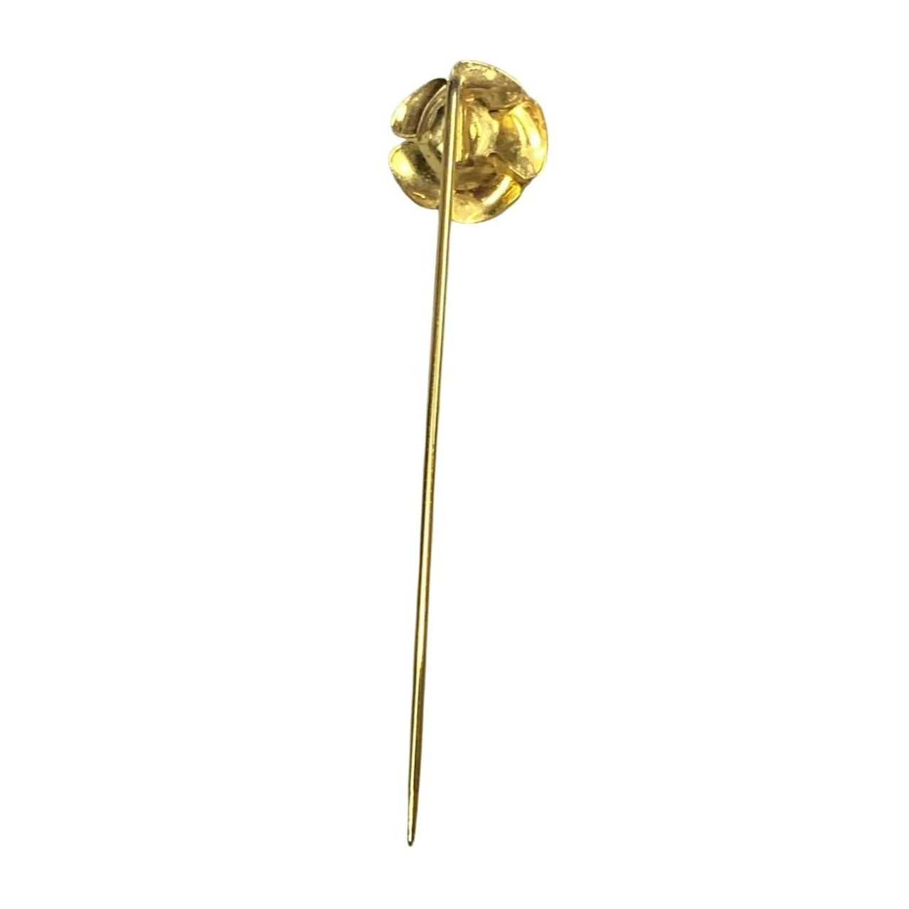 Other Vintage Gold-Tone Rose Stick Pin Brooch Size ONE SIZE - 2 Thumbnail