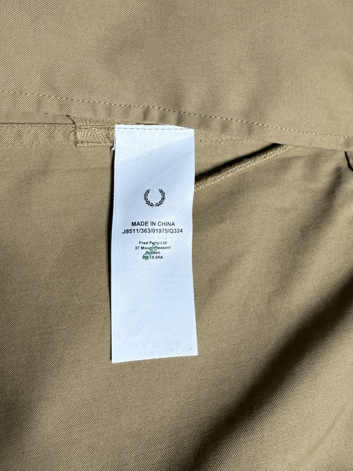Fred Perry Fred Perry men's jacket M Size US M / EU 48-50 / 2 - 9 Thumbnail