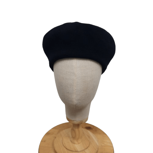 CA4LA 🎏 Japanese brand CA4LA made in japan black wool beret hat Size ONE SIZE - 1 Thumbnail