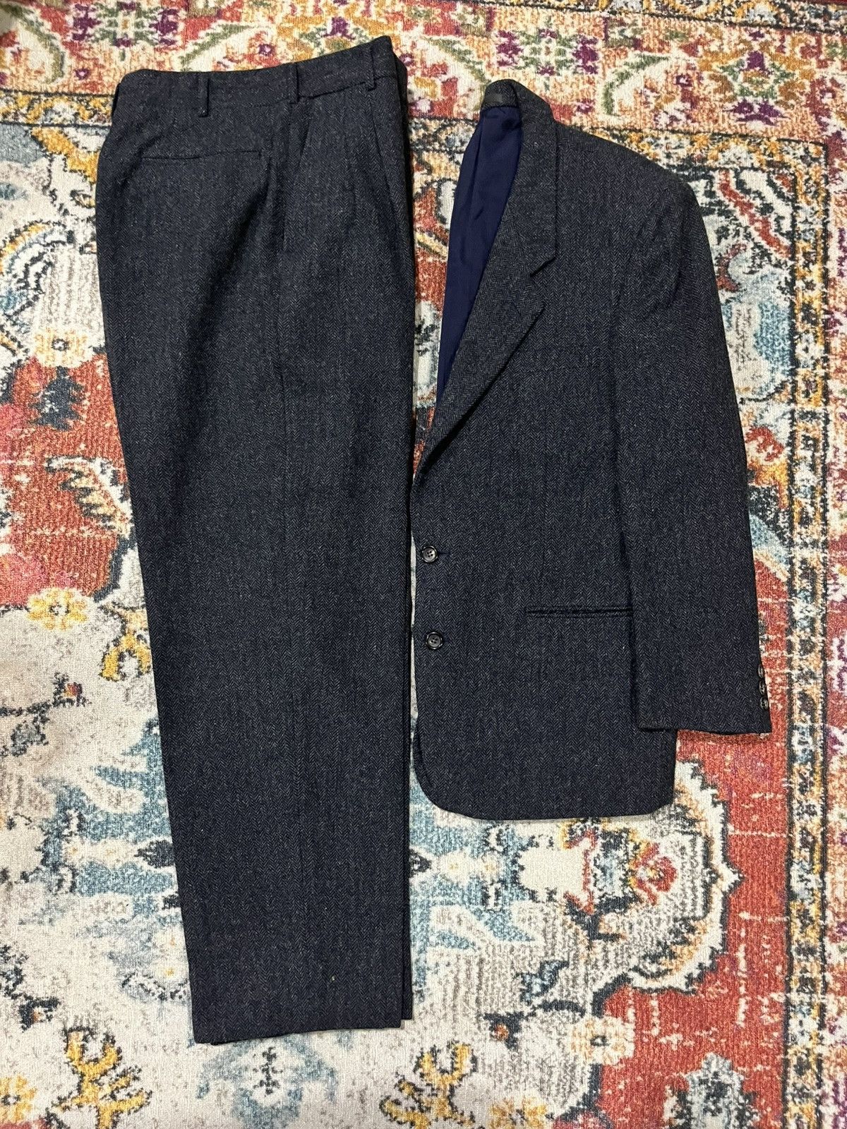 Comme des Garcons Homme × Rei Kawakubo × Vintage Vintage 80s suit comme des garcons homme size M Size 48R - 12 Thumbnail