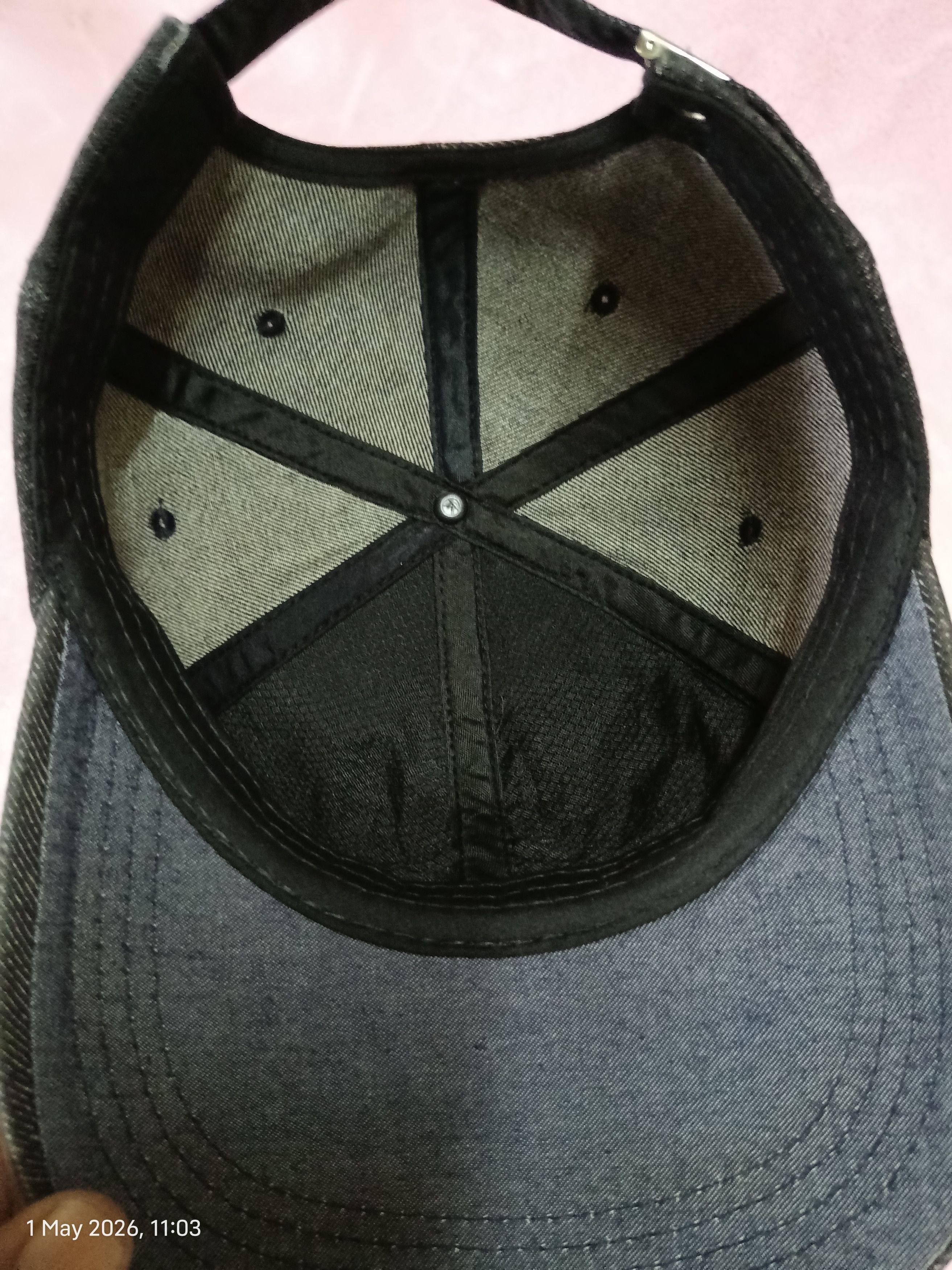 The Unbranded Brand KANGQIFEN DISTRESSED FASHION DENIM HAT Size ONE SIZE - 8 Thumbnail