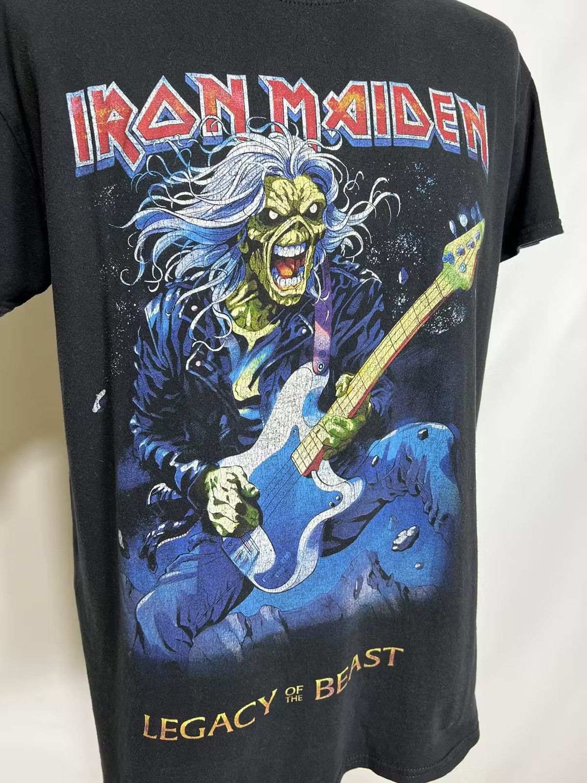 Band Tees × Iron Maiden × Vintage Vintage Iron Maiden T-shirt Size US M / EU 48-50 / 2 - 3 Thumbnail