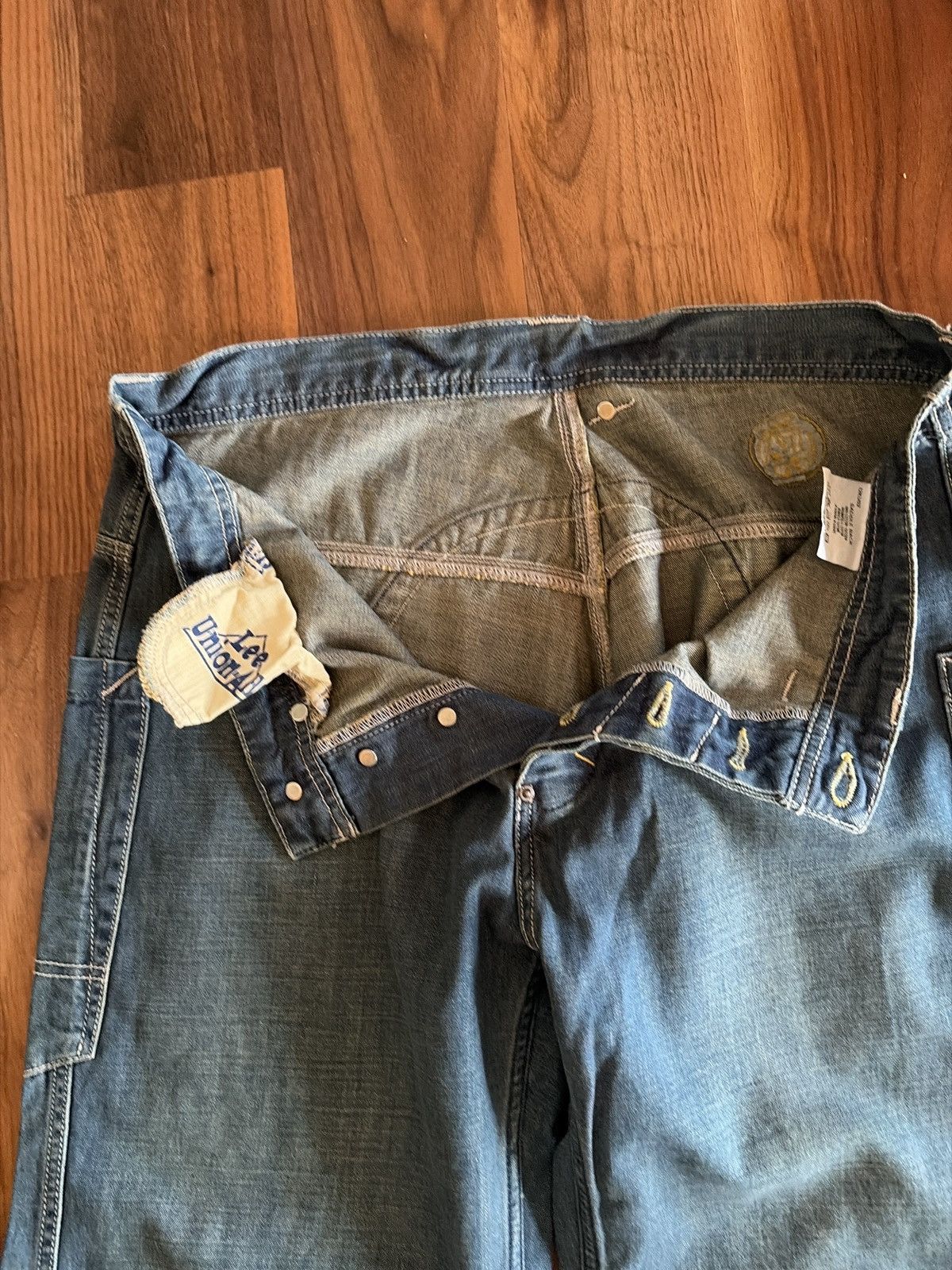 Lee Lee Union Alls Saddleback Jeans Size US 34 / EU 50 - 3 Thumbnail