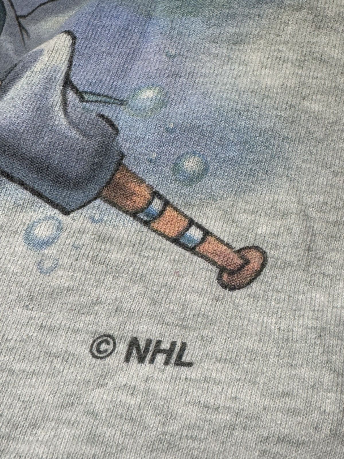 Salem Sportswear Vintage Salemsportsware San Jose Sharks Tee XL Grey Printed Size US XL / EU 56 / 4 - 6 Thumbnail