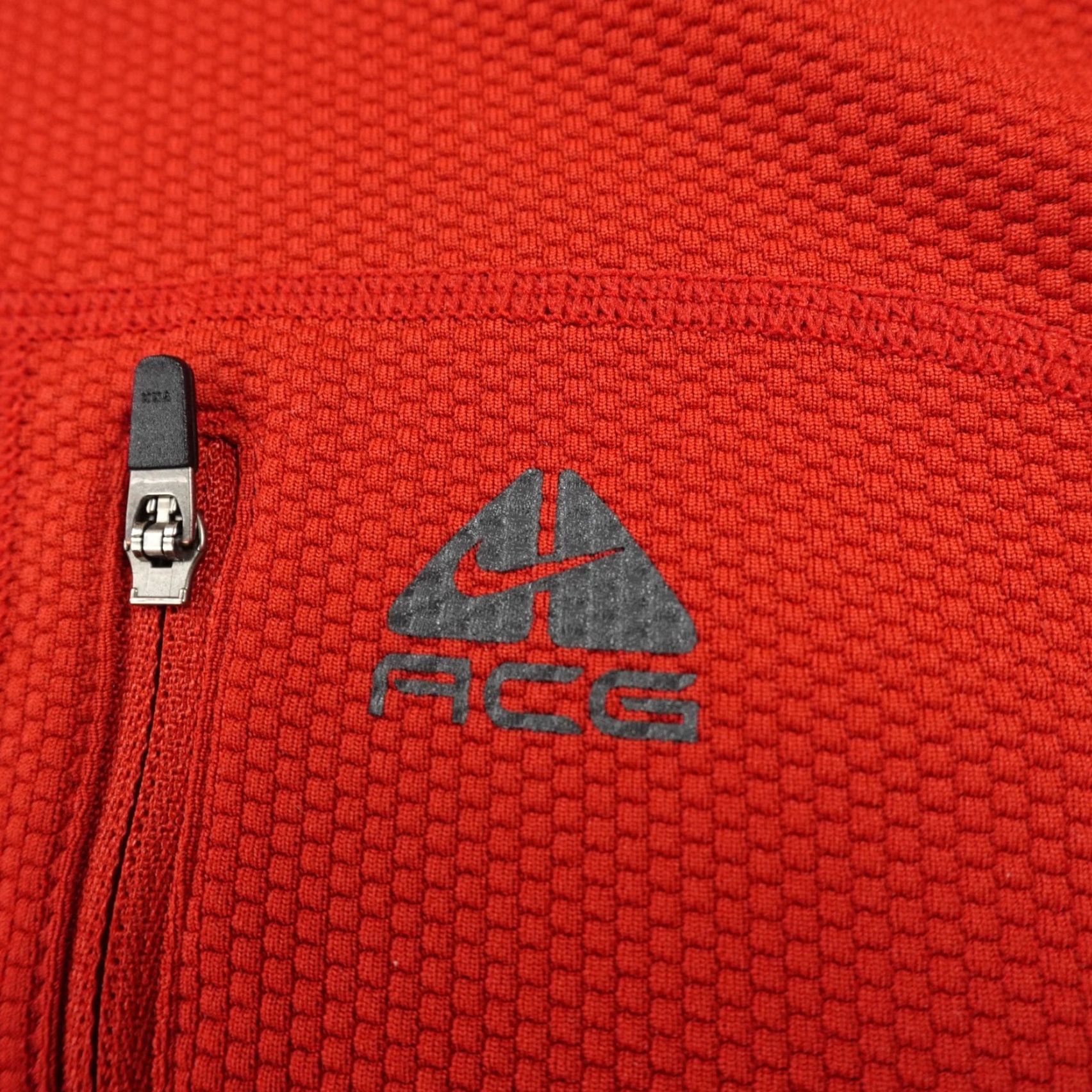 Nike Nike Sweater Mens L Orange ACG FitDry Pullover Mock Zip Sweatshirt Jacket Active Size US L / EU 52-54 / 3 - 4 Thumbnail