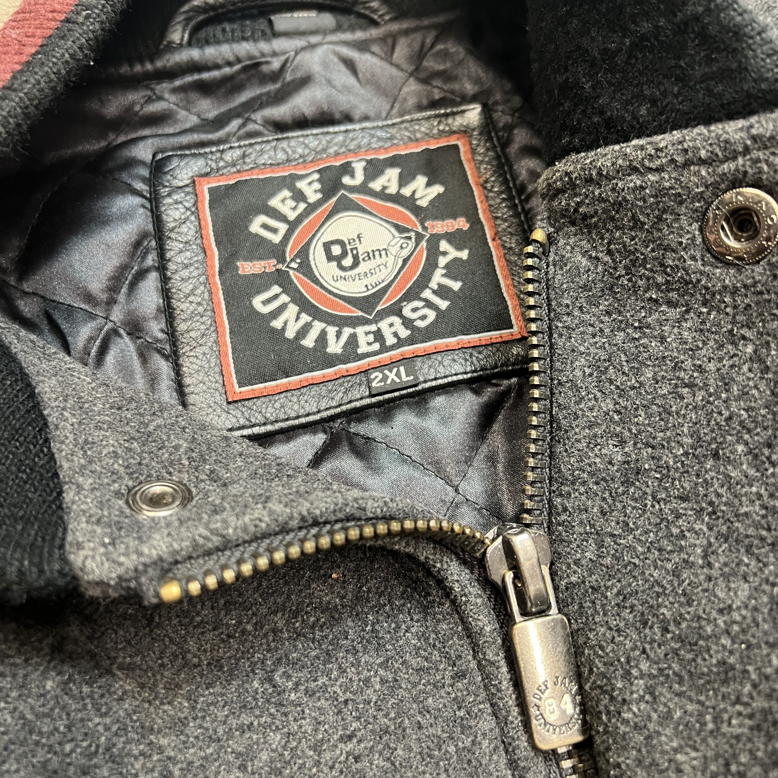 Vintage Def Jam University Varsity Jacket Promo Size XXL Size US XXL / EU 58 / 5 - 6 Thumbnail