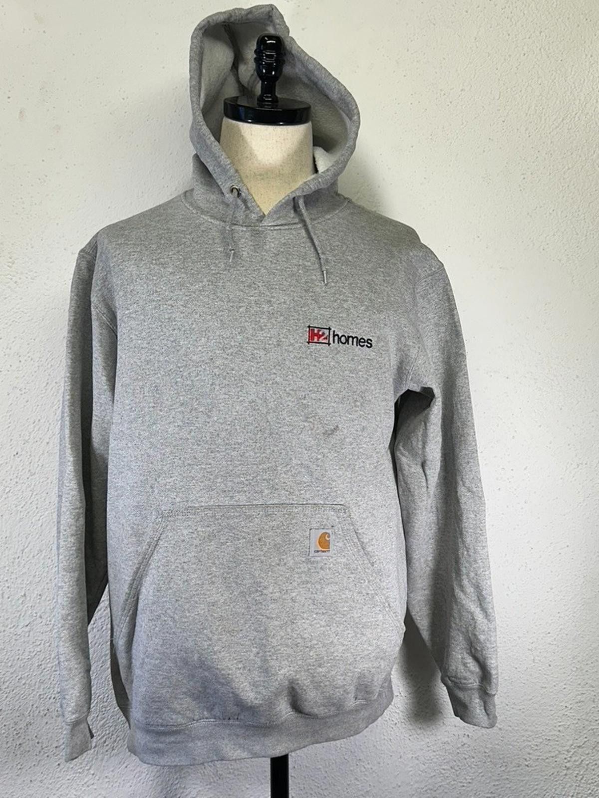 Carhartt Carhartt Unisex Gray Medium Original Fit Long Sleeve Hoodie Size US M / EU 48-50 / 2 - 1 Thumbnail