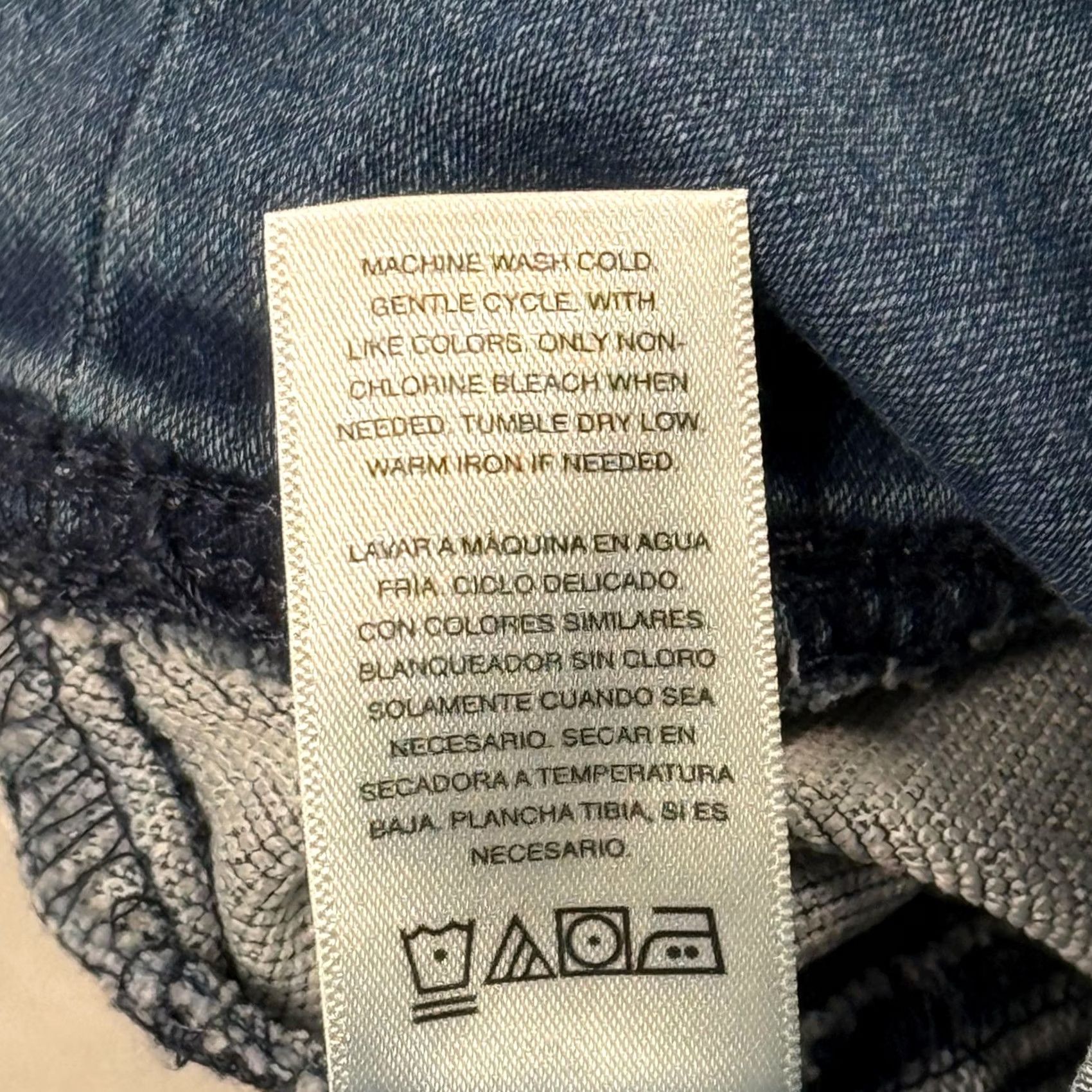 Vintage VINTAGE? No — Destination Maternity Leggings Jegging Denim Under Belly Soft Travel New Size 32" / US 10 / IT 46 - 5 Thumbnail