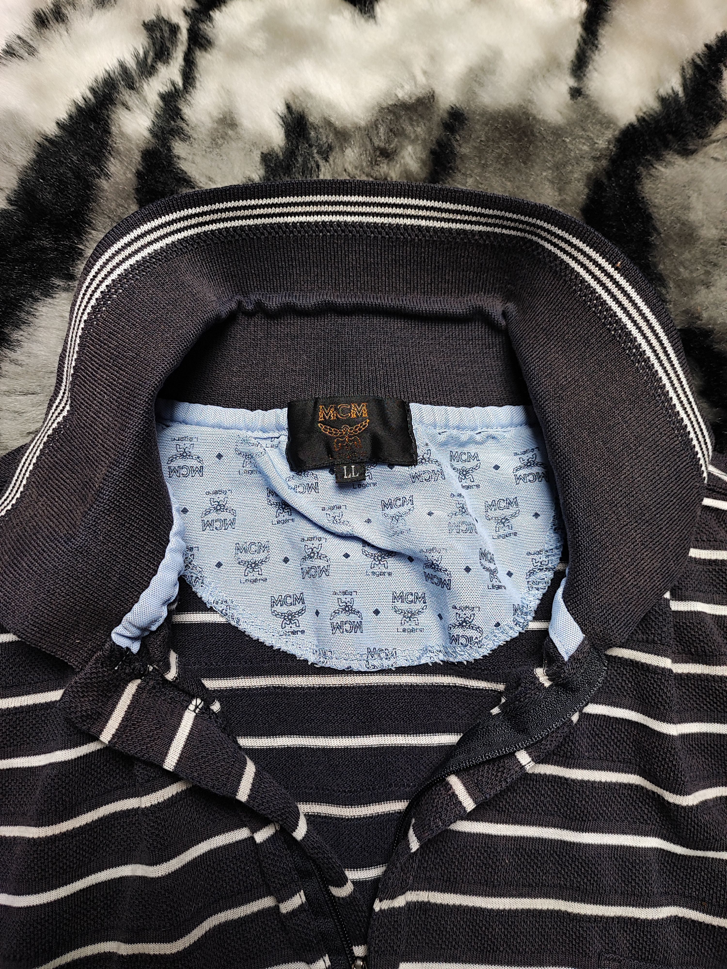 MCM Vintage 90s Pocket Polo Tshirt by MCM Size US L / EU 52-54 / 3 - 11 Thumbnail