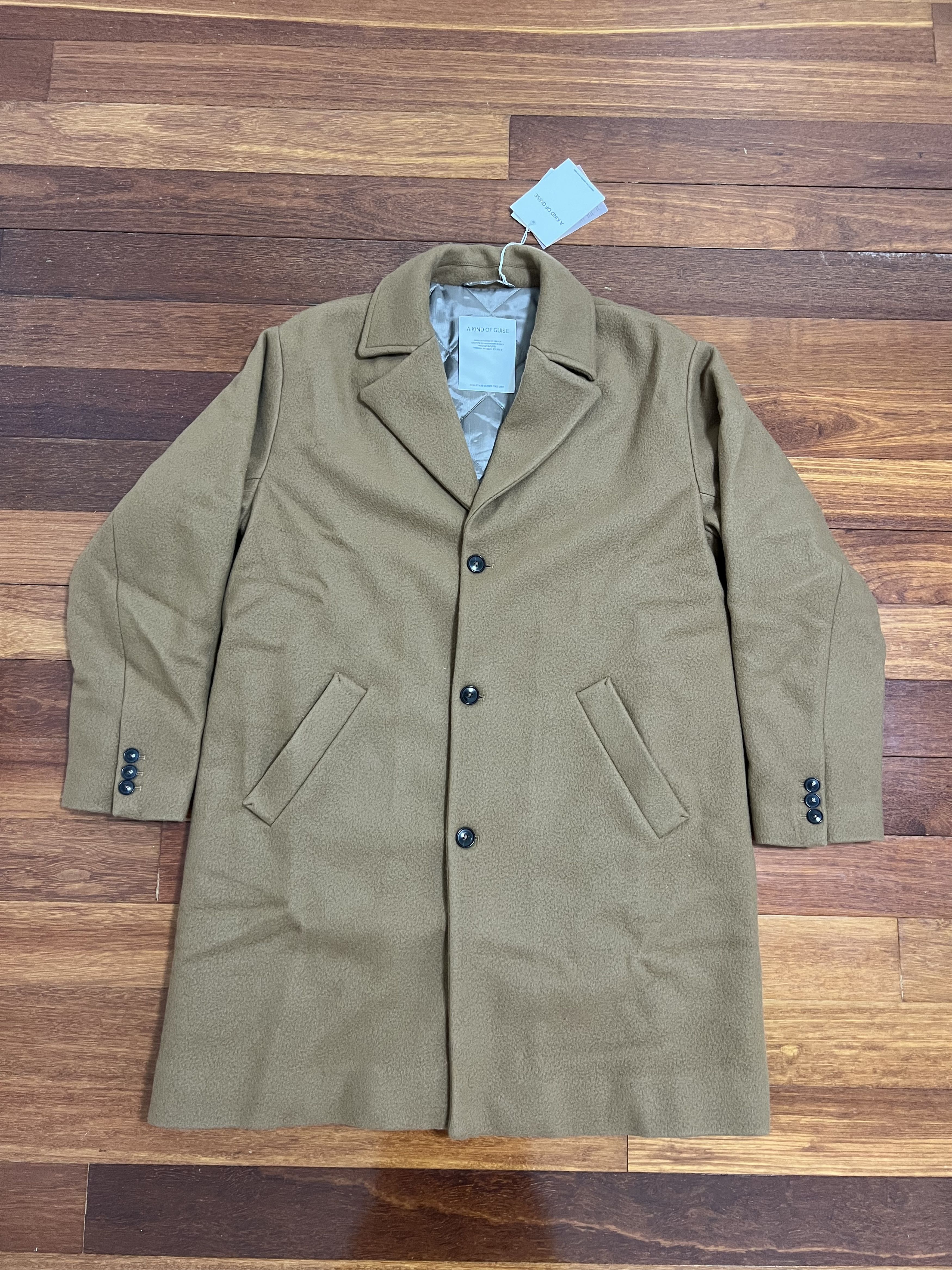 A Kind Of Guise 💚 AW23 A Kind Of Guise Ari Coat Teddy NEW Size US M / EU 48-50 / 2 - 7 Thumbnail